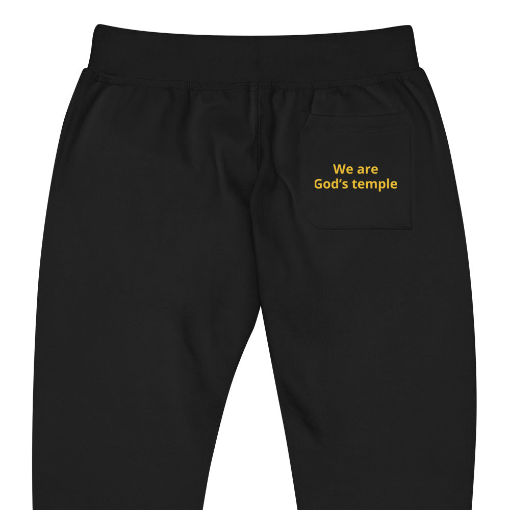 YAHUAH’s Temple P Unisex fleece sweatpants
