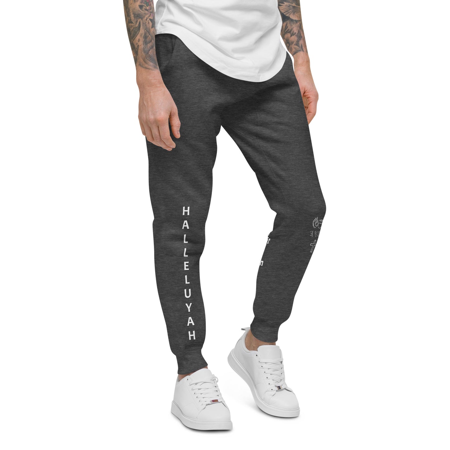 YAHUAH’s Temple P Unisex fleece sweatpants