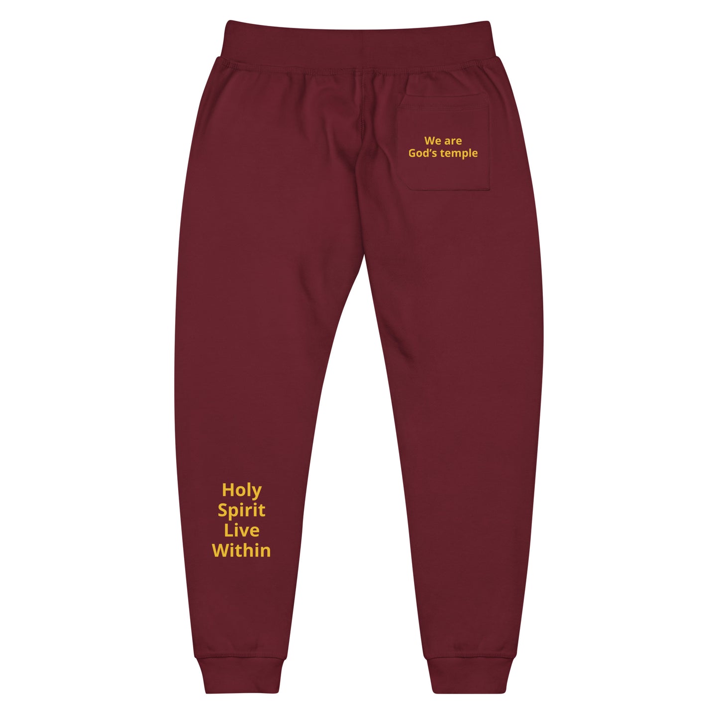 YAHUAH’s Temple P Unisex fleece sweatpants