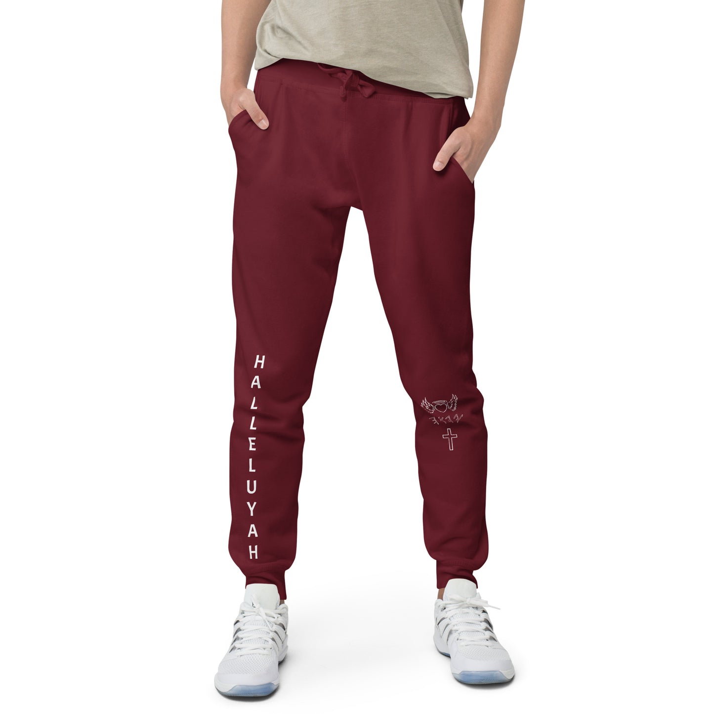 YAHUAH’s Temple P Unisex fleece sweatpants