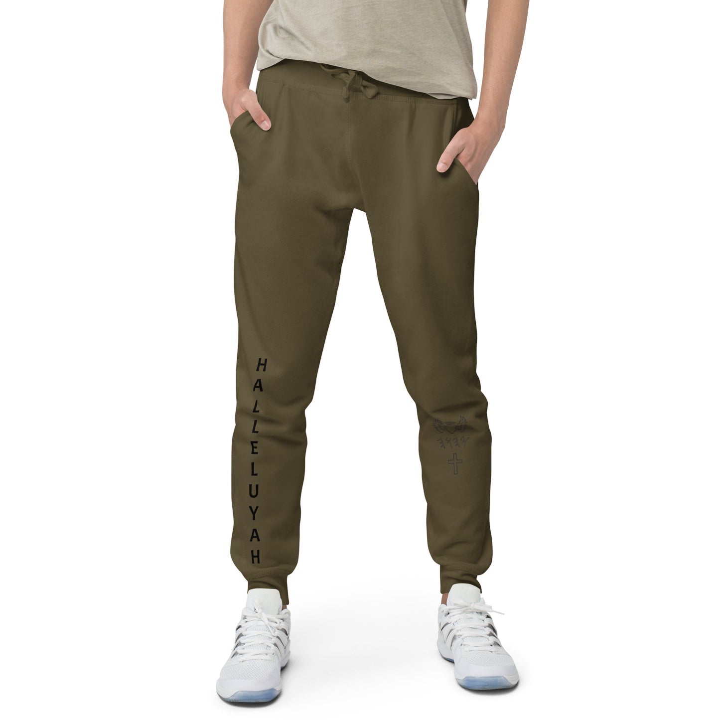 YAHUAH’s Temple P Unisex fleece sweatpants