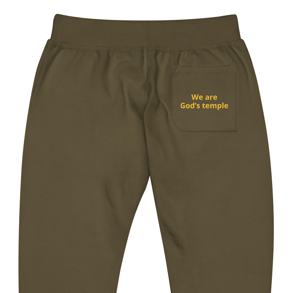 YAHUAH’s Temple P Unisex fleece sweatpants