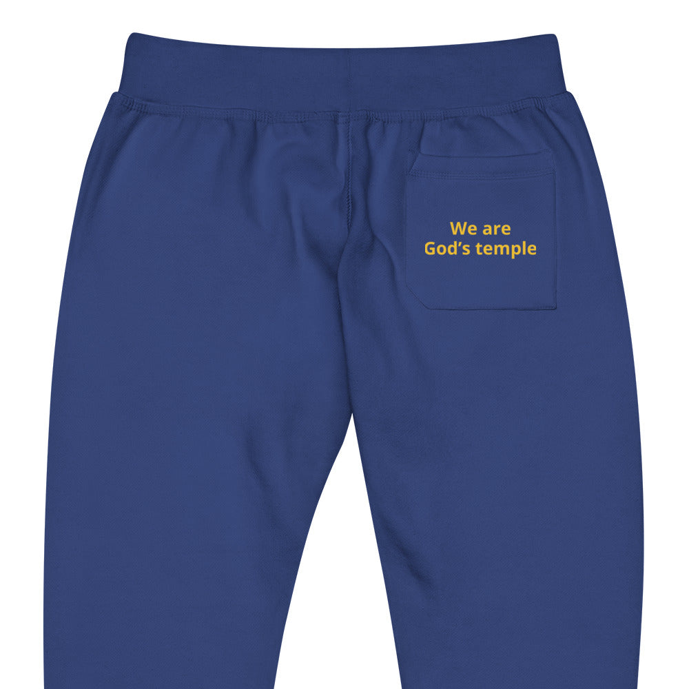 YAHUAH’s Temple P Unisex fleece sweatpants