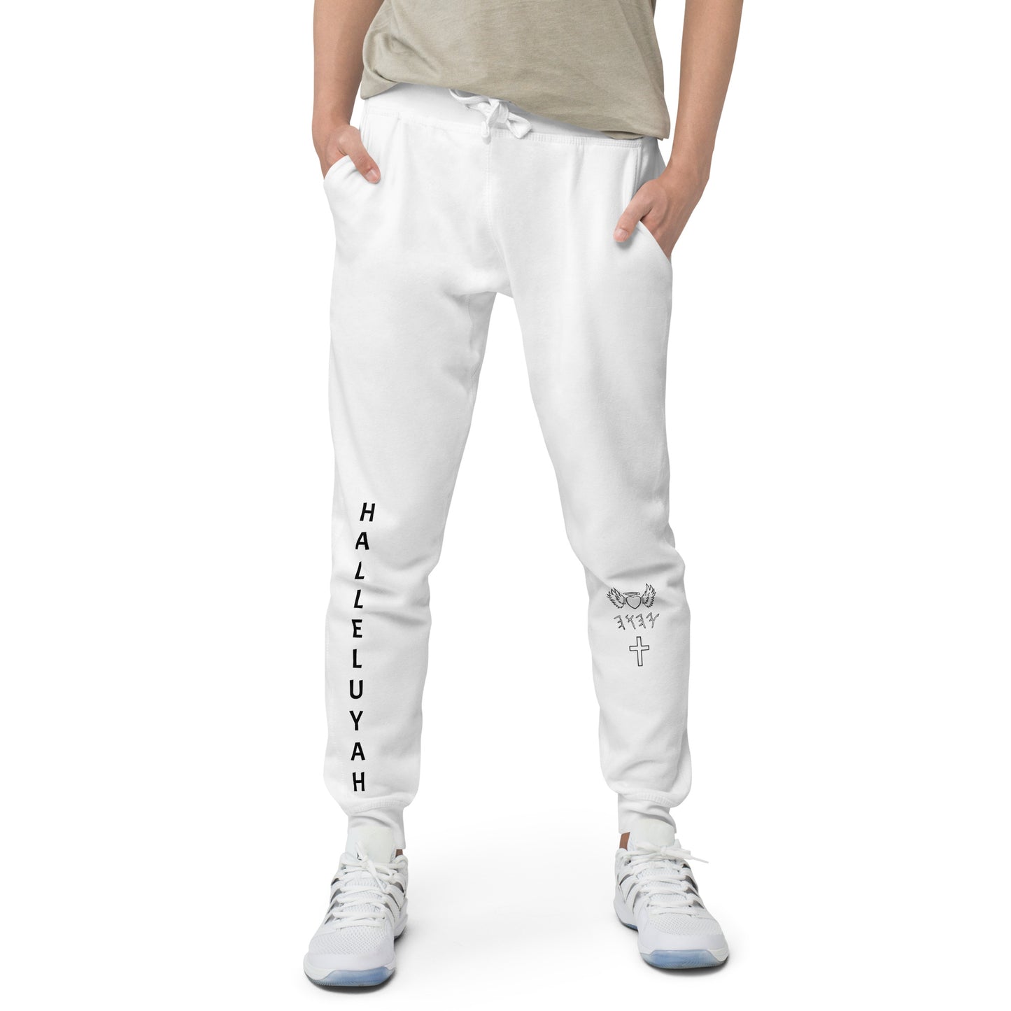 YAHUAH’s Temple P Unisex fleece sweatpants