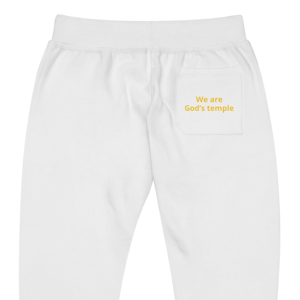 YAHUAH’s Temple P Unisex fleece sweatpants