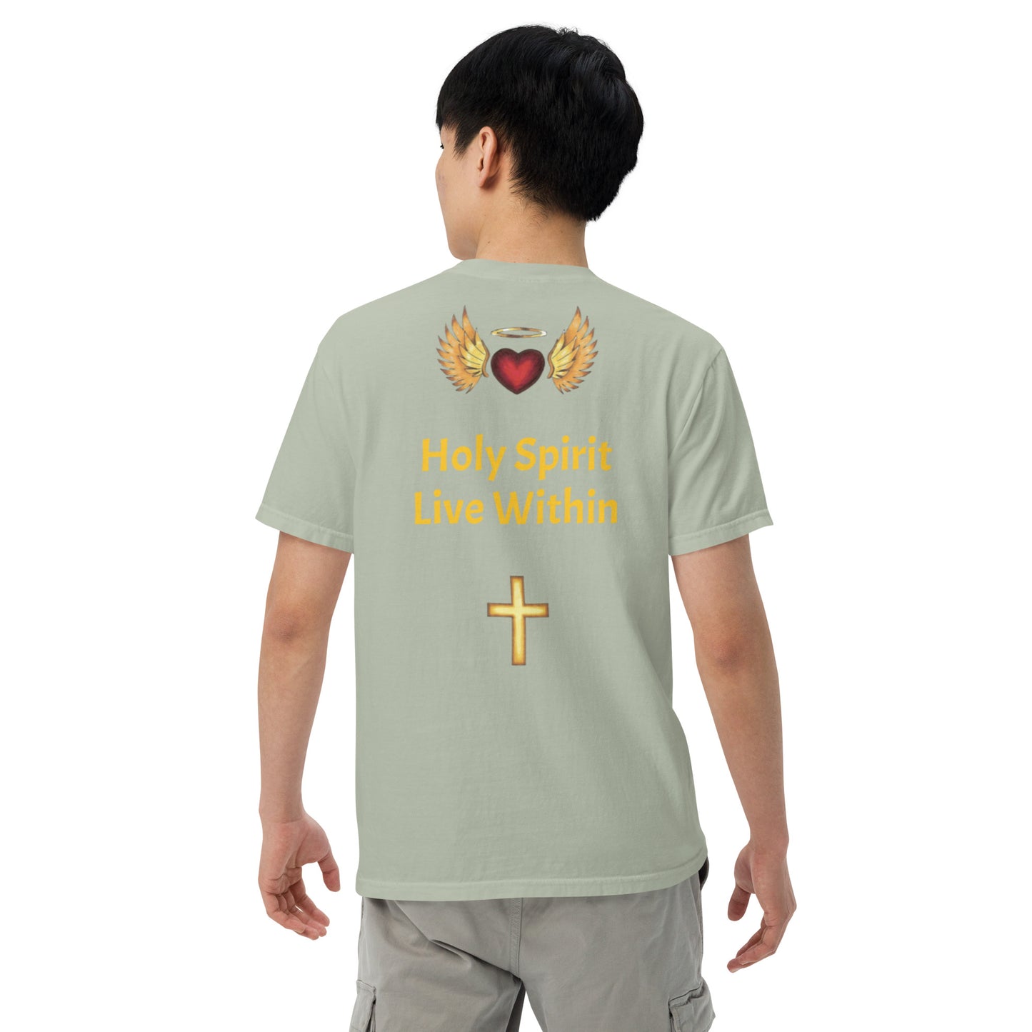 YAHUAH’s Temple S Unisex garment-dyed heavyweight t-shirt