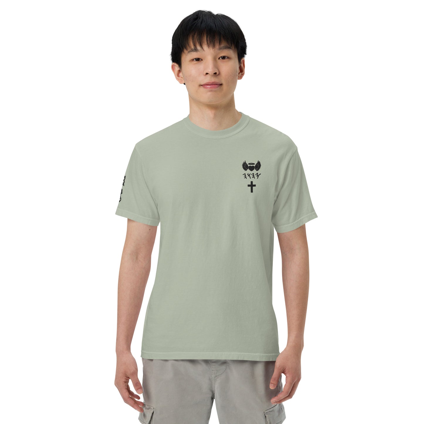 YAHUAH’s Temple S Unisex garment-dyed heavyweight t-shirt