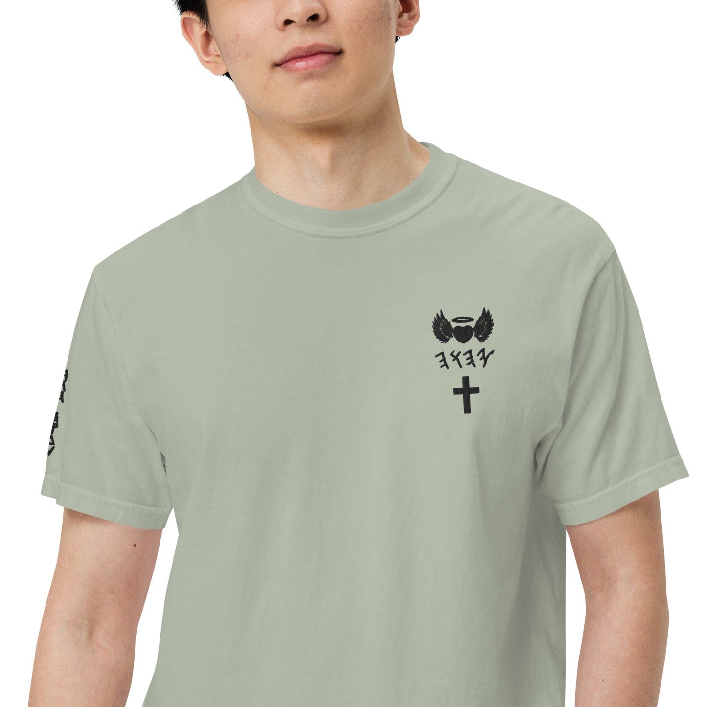 YAHUAH’s Temple S Unisex garment-dyed heavyweight t-shirt