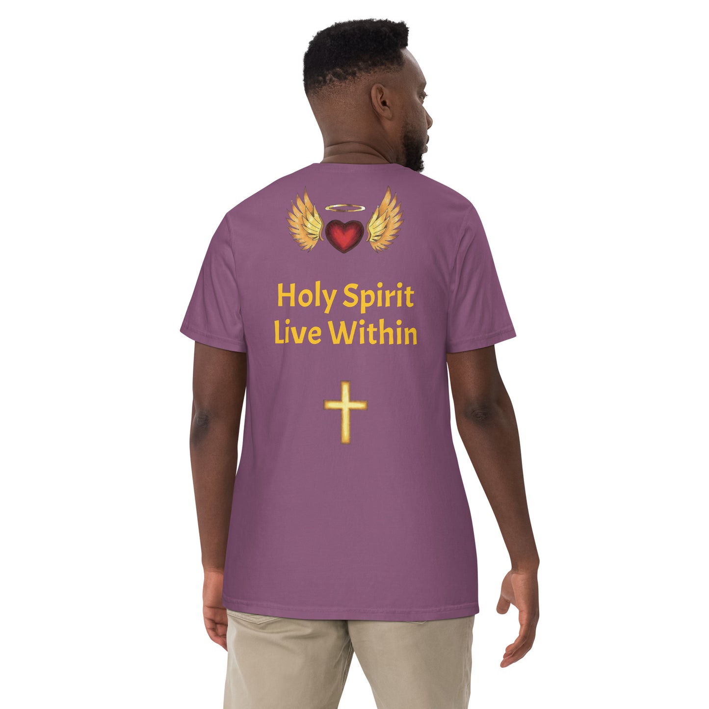 YAHUAH’s Temple S Unisex garment-dyed heavyweight t-shirt