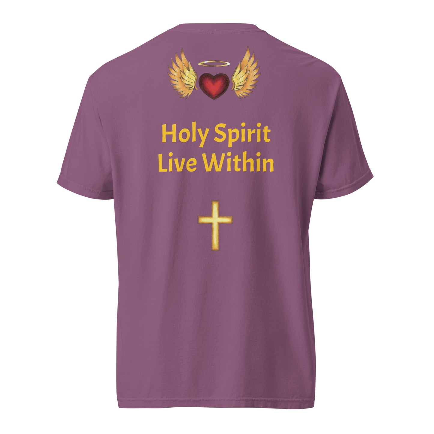 YAHUAH’s Temple S Unisex garment-dyed heavyweight t-shirt