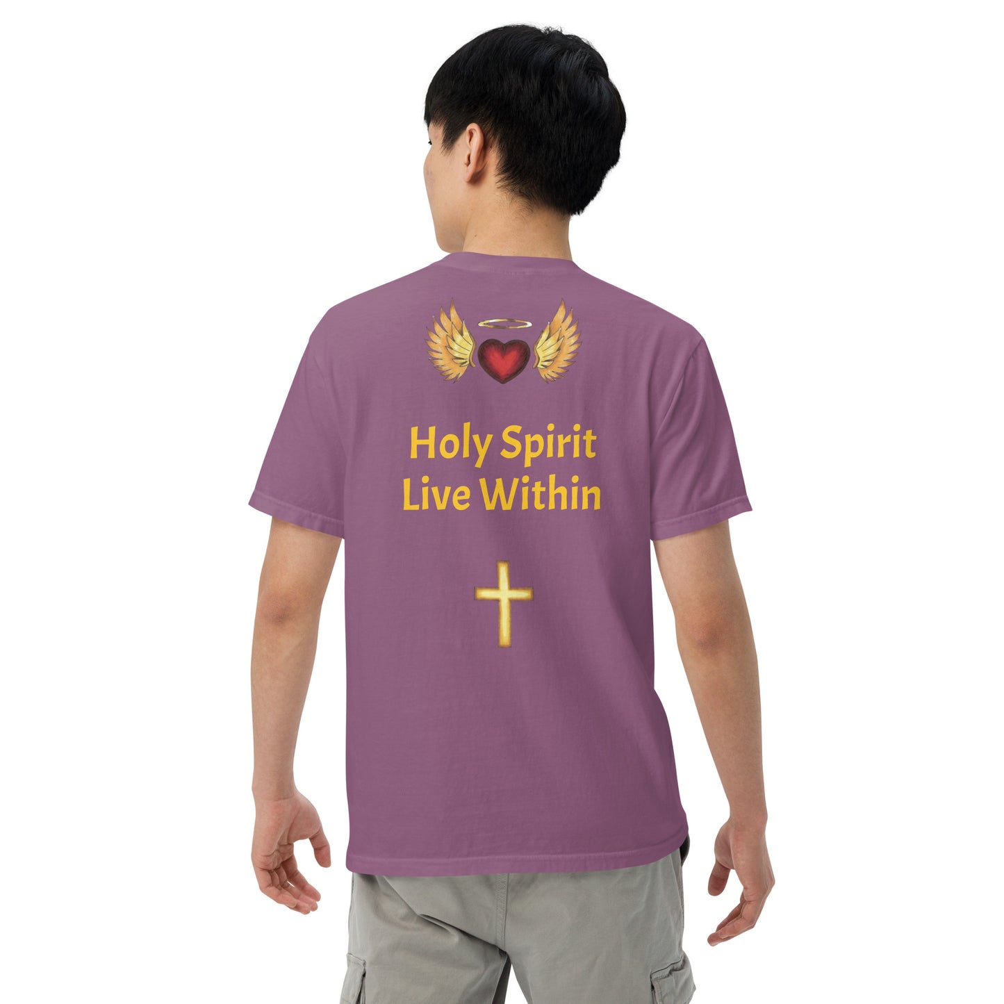 YAHUAH’s Temple S Unisex garment-dyed heavyweight t-shirt