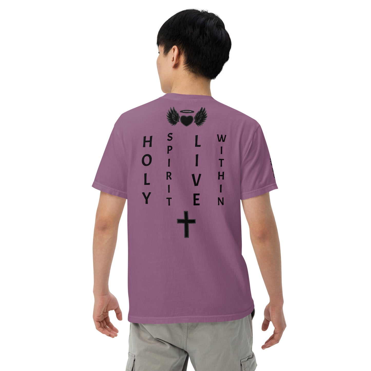 YAHUAH’s Temple S Unisex garment-dyed heavyweight t-shirt