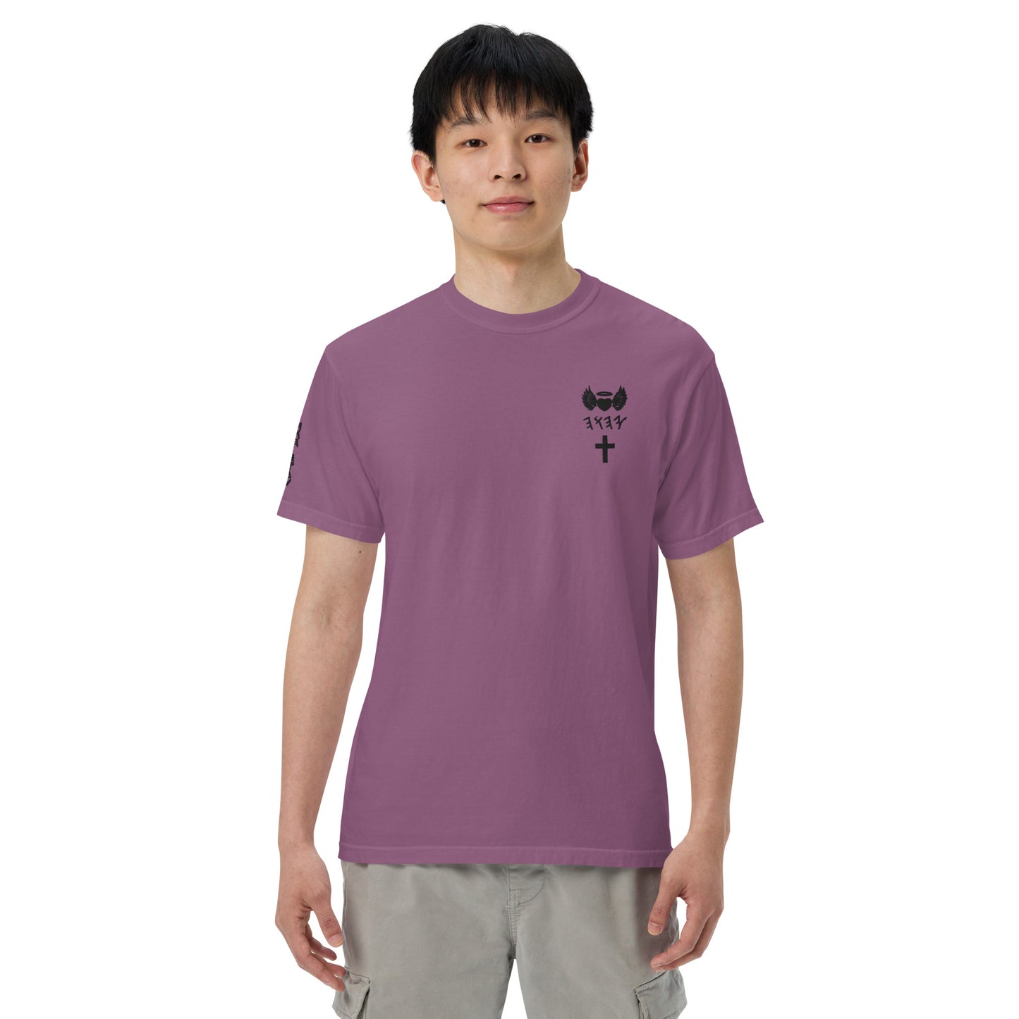 YAHUAH’s Temple S Unisex garment-dyed heavyweight t-shirt