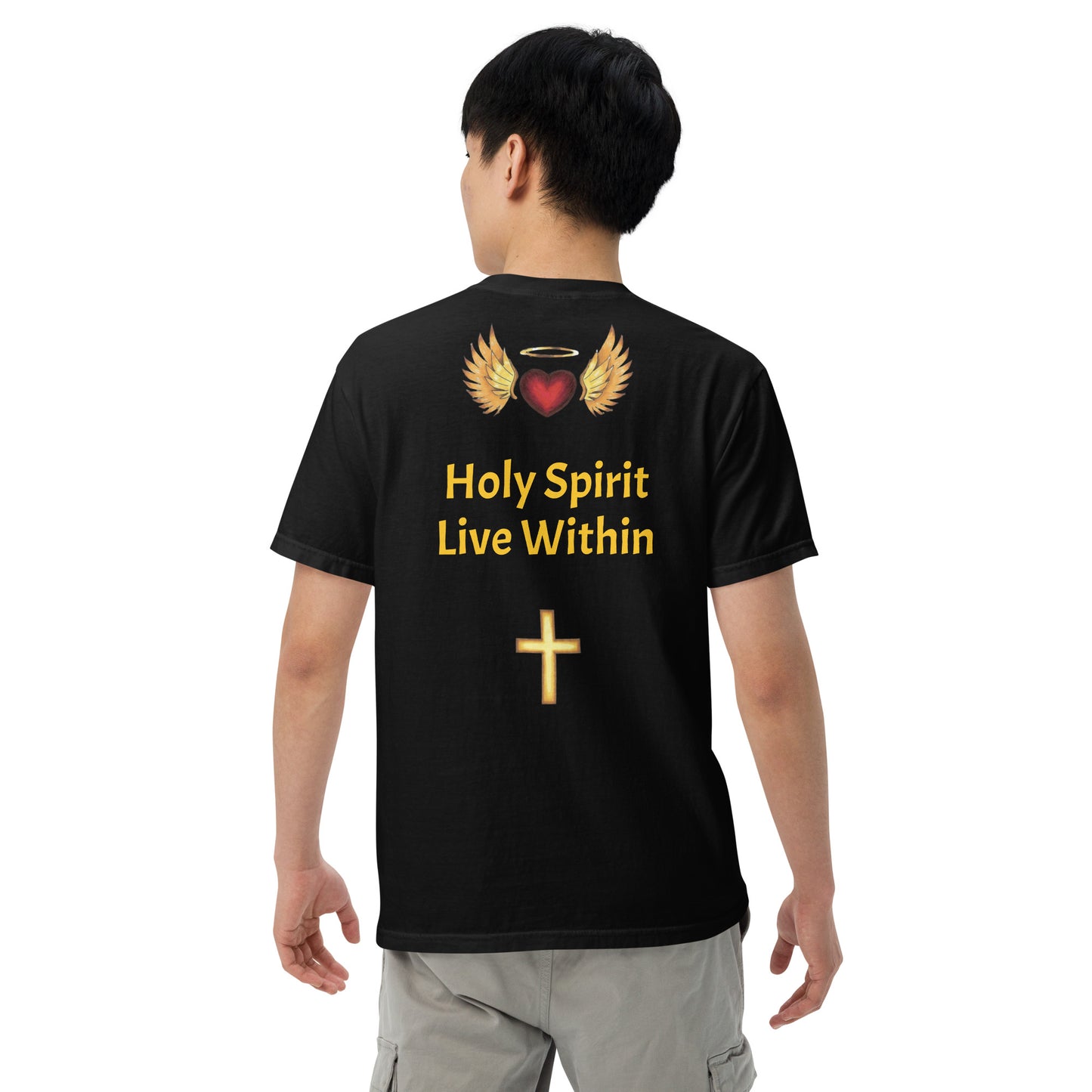 YAHUAH’s Temple S Unisex garment-dyed heavyweight t-shirt