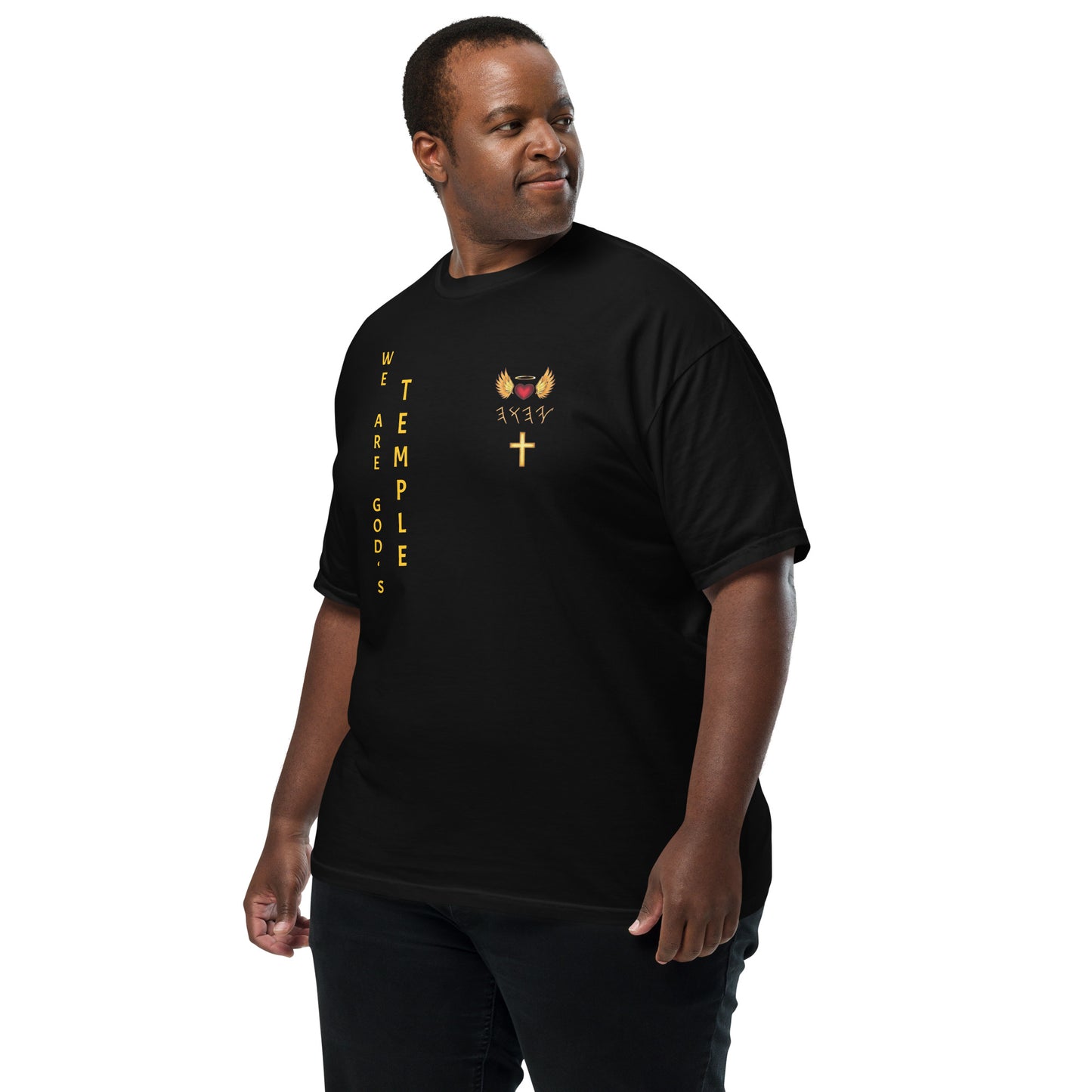 YAHUAH’s Temple S Unisex garment-dyed heavyweight t-shirt
