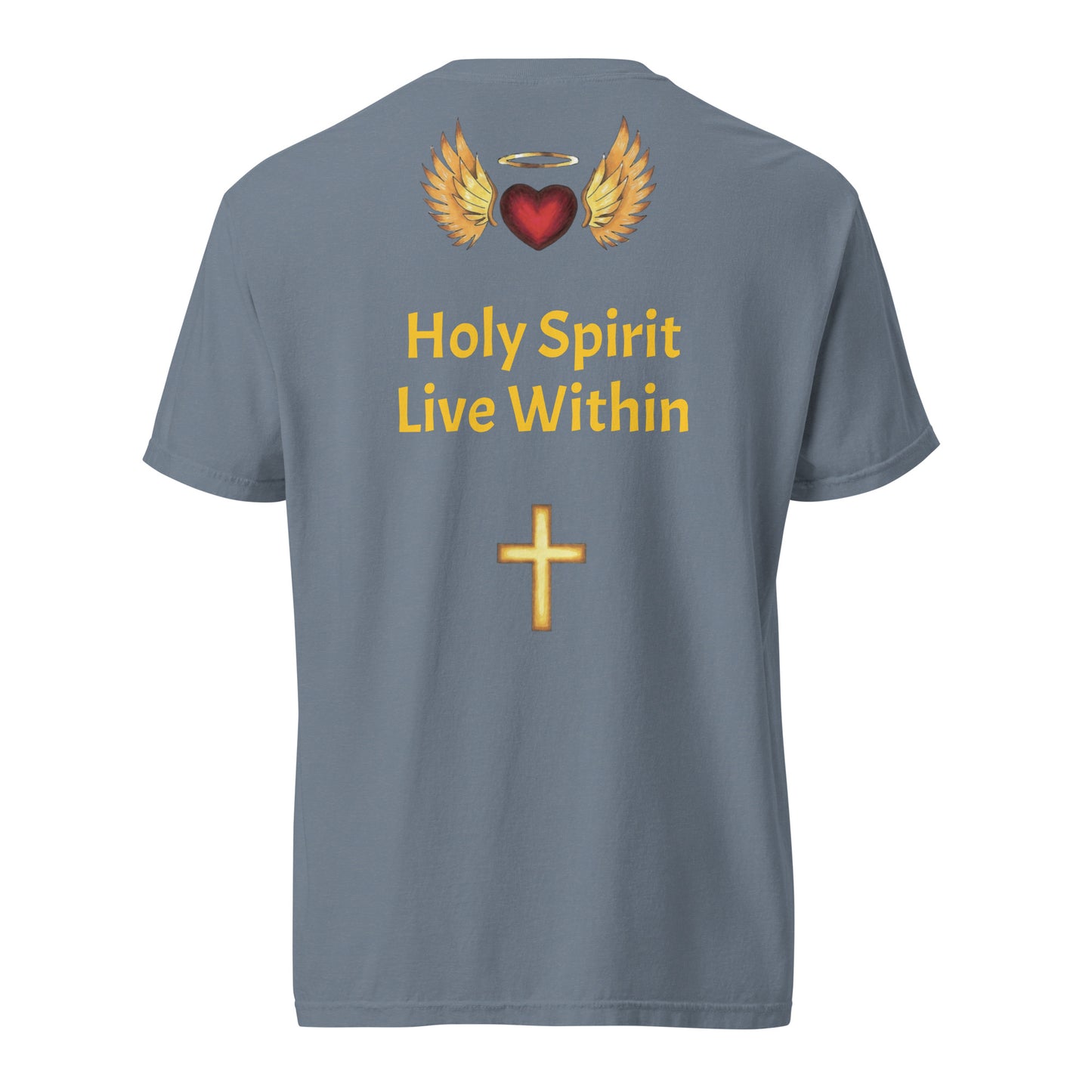 YAHUAH’s Temple S Unisex garment-dyed heavyweight t-shirt