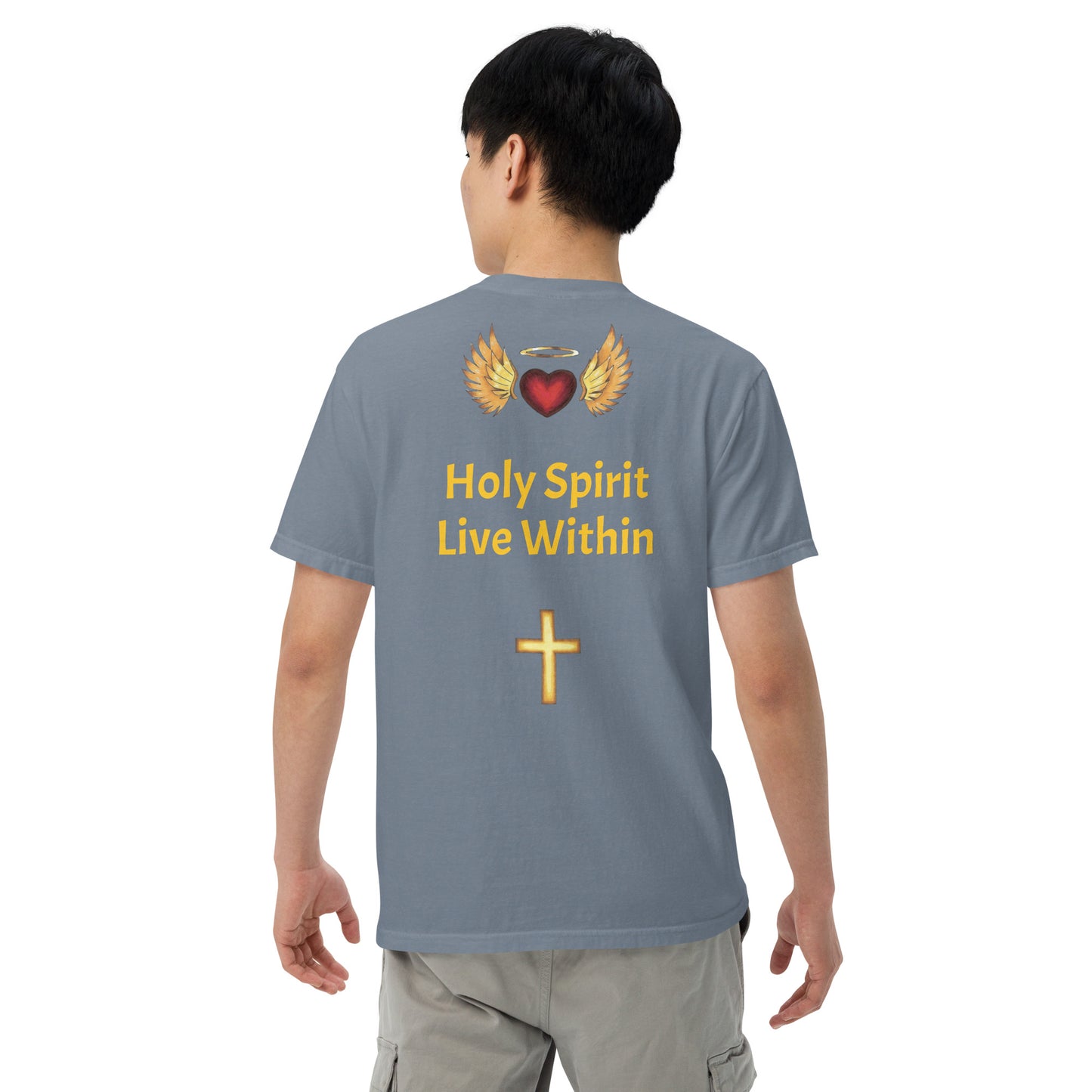 YAHUAH’s Temple S Unisex garment-dyed heavyweight t-shirt