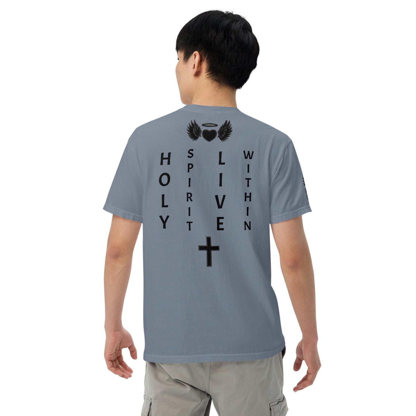 YAHUAH’s Temple S Unisex garment-dyed heavyweight t-shirt