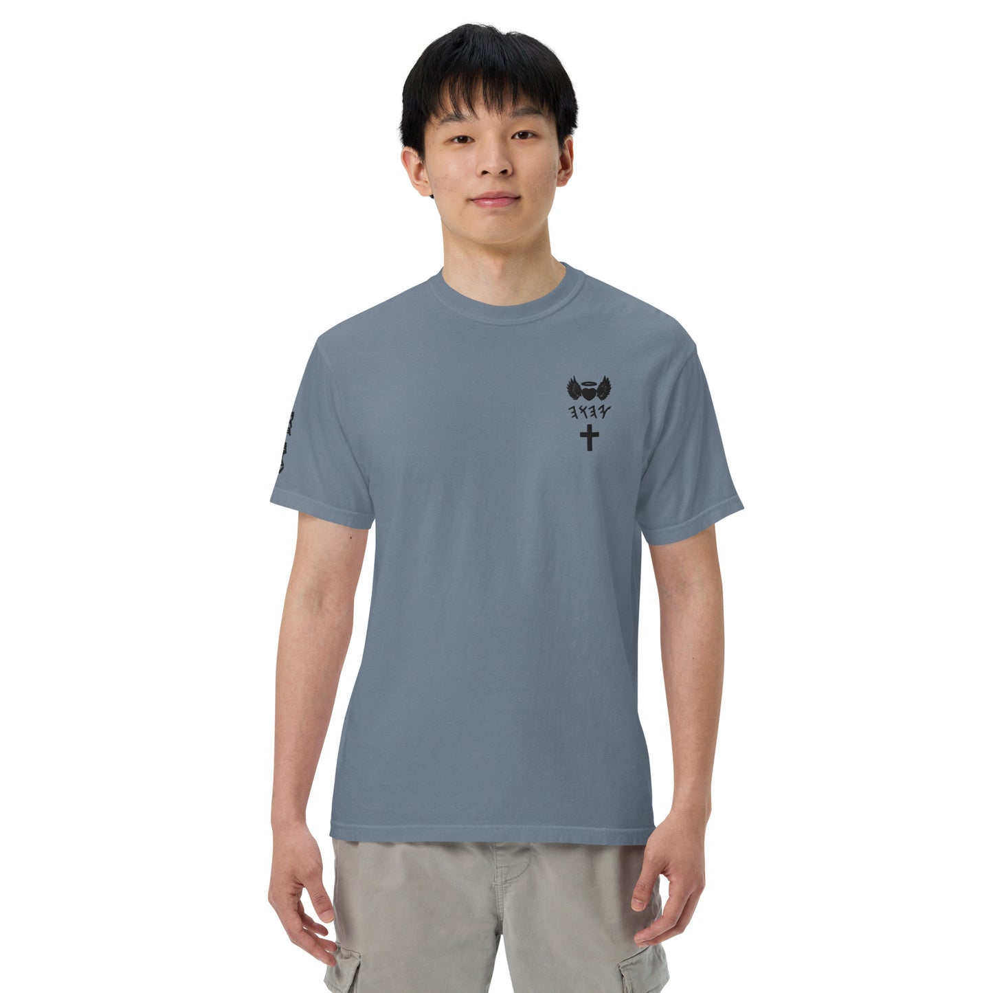 YAHUAH’s Temple S Unisex garment-dyed heavyweight t-shirt