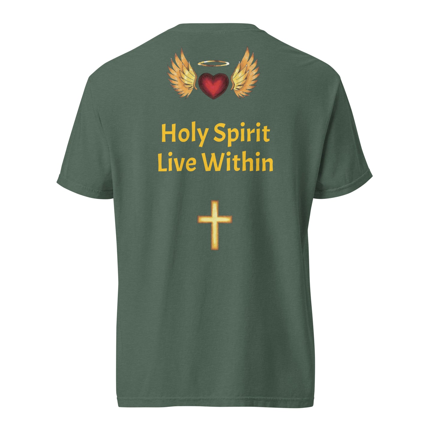 YAHUAH’s Temple S Unisex garment-dyed heavyweight t-shirt