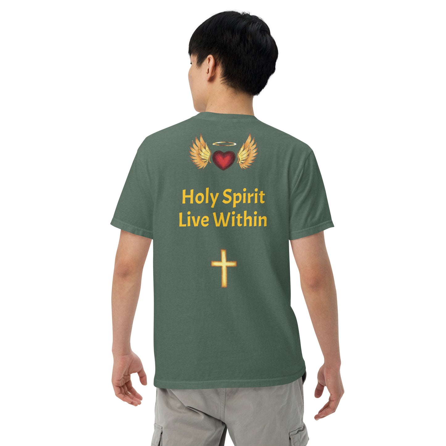 YAHUAH’s Temple S Unisex garment-dyed heavyweight t-shirt