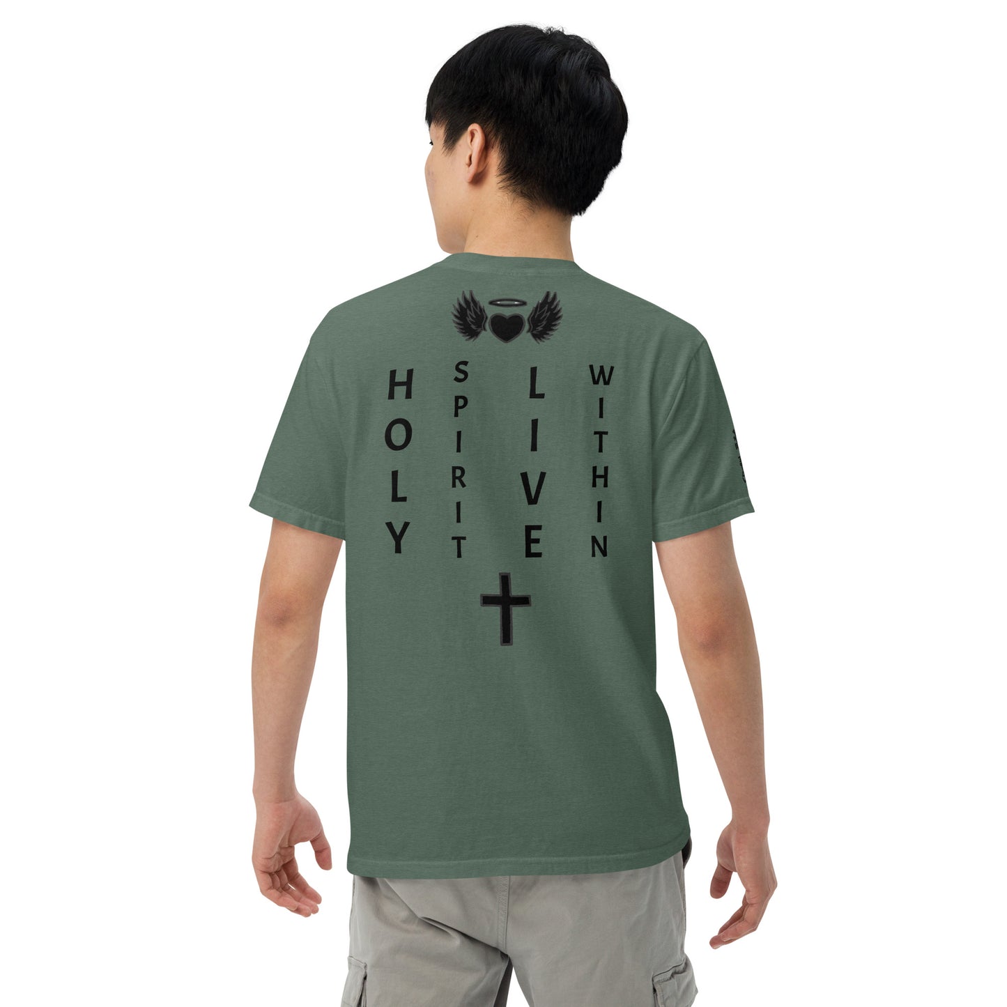 YAHUAH’s Temple S Unisex garment-dyed heavyweight t-shirt