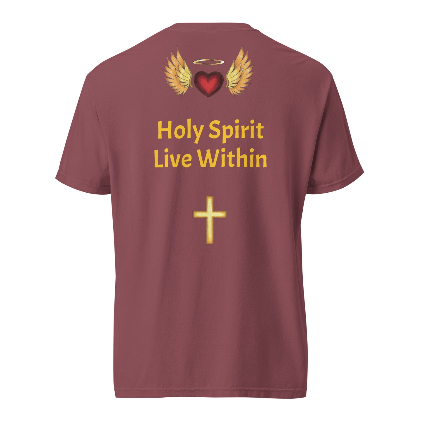 YAHUAH’s Temple S Unisex garment-dyed heavyweight t-shirt