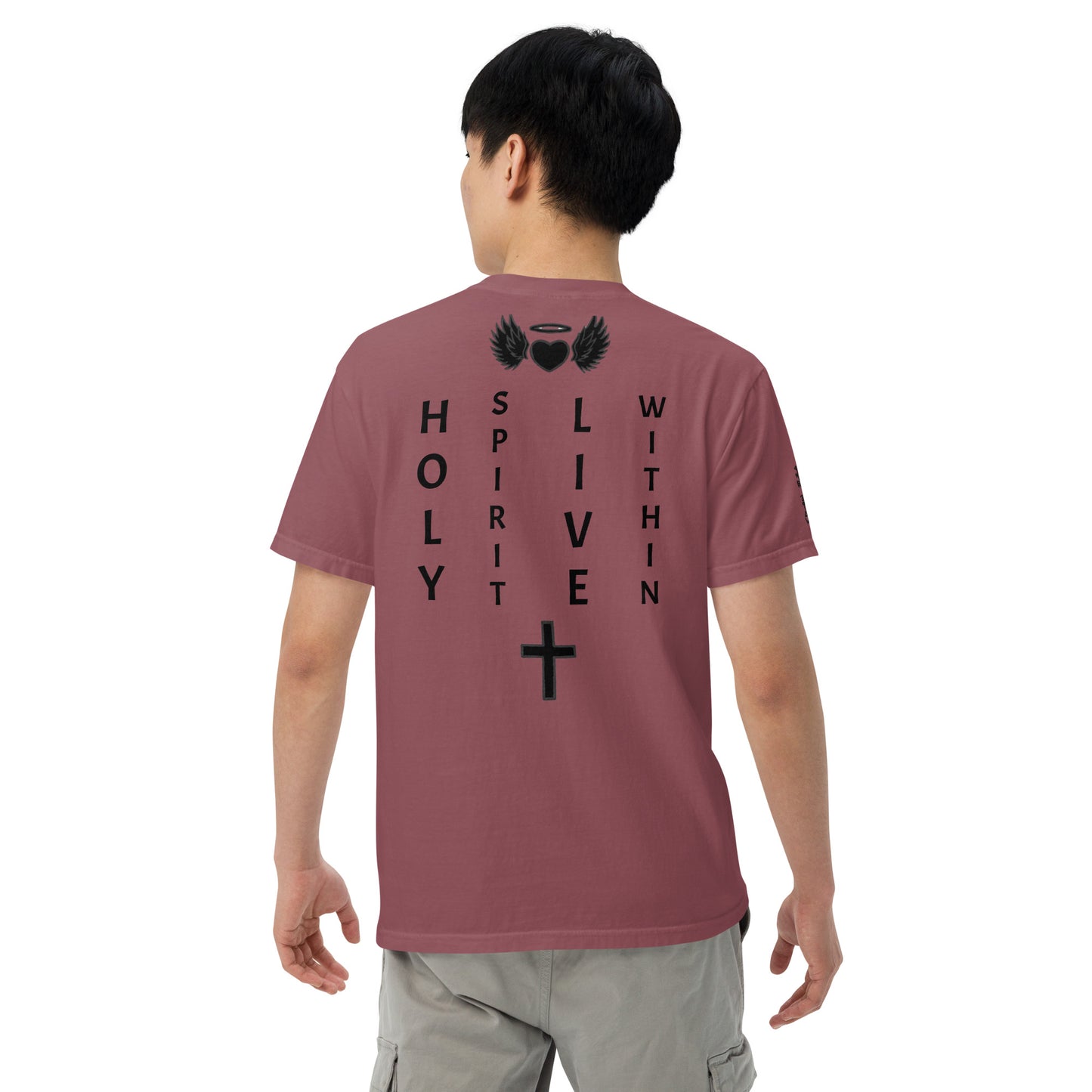 YAHUAH’s Temple S Unisex garment-dyed heavyweight t-shirt