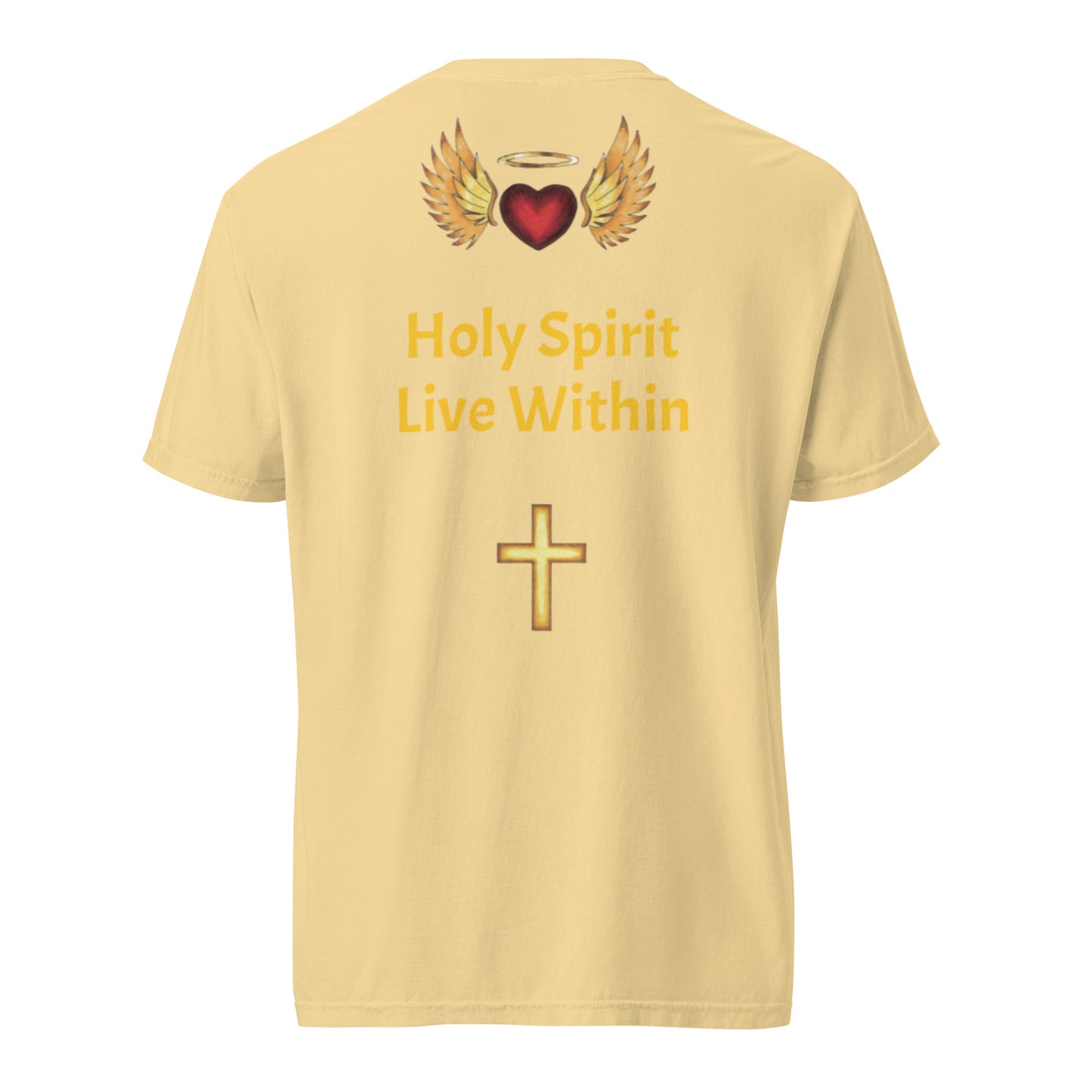 YAHUAH’s Temple S Unisex garment-dyed heavyweight t-shirt