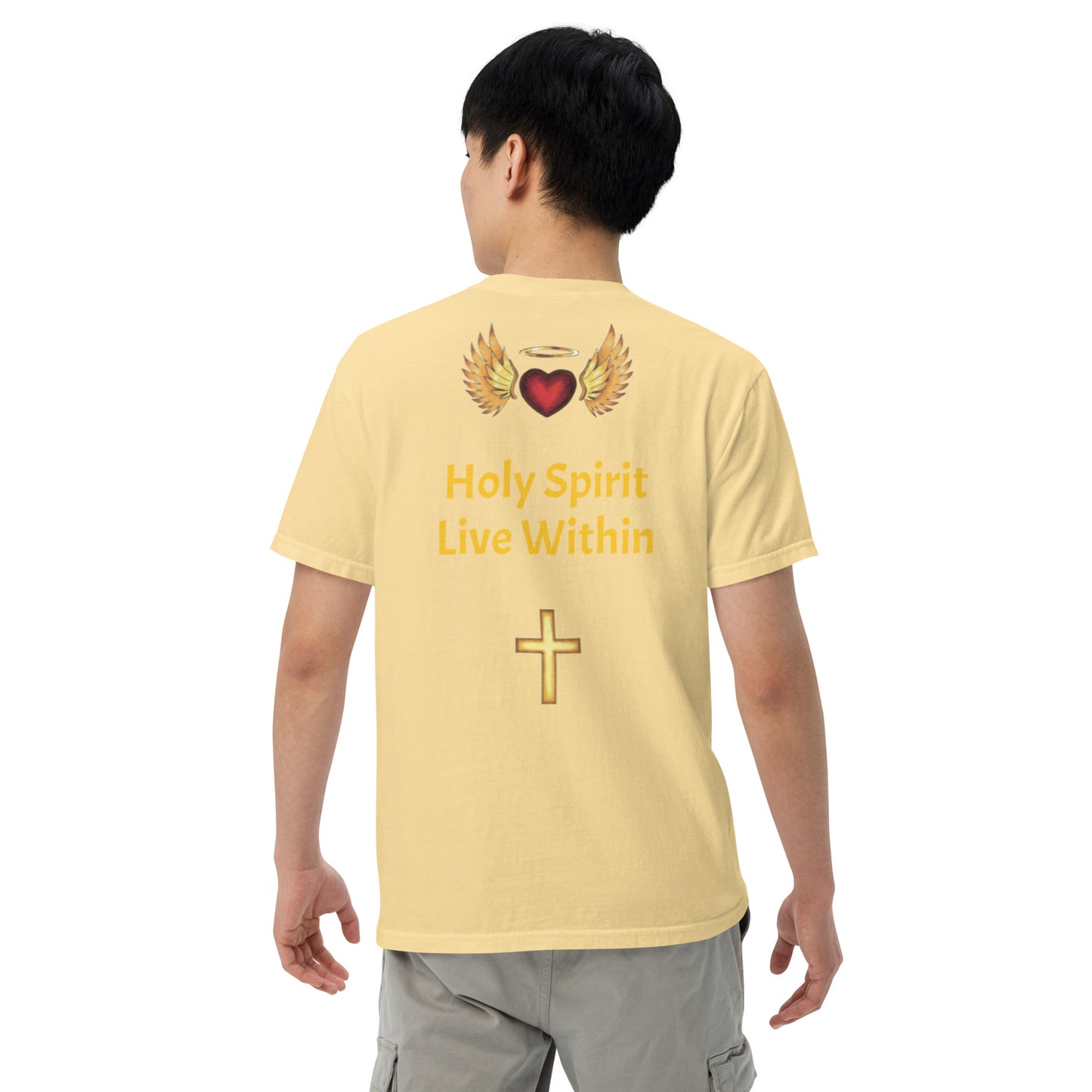 YAHUAH’s Temple S Unisex garment-dyed heavyweight t-shirt