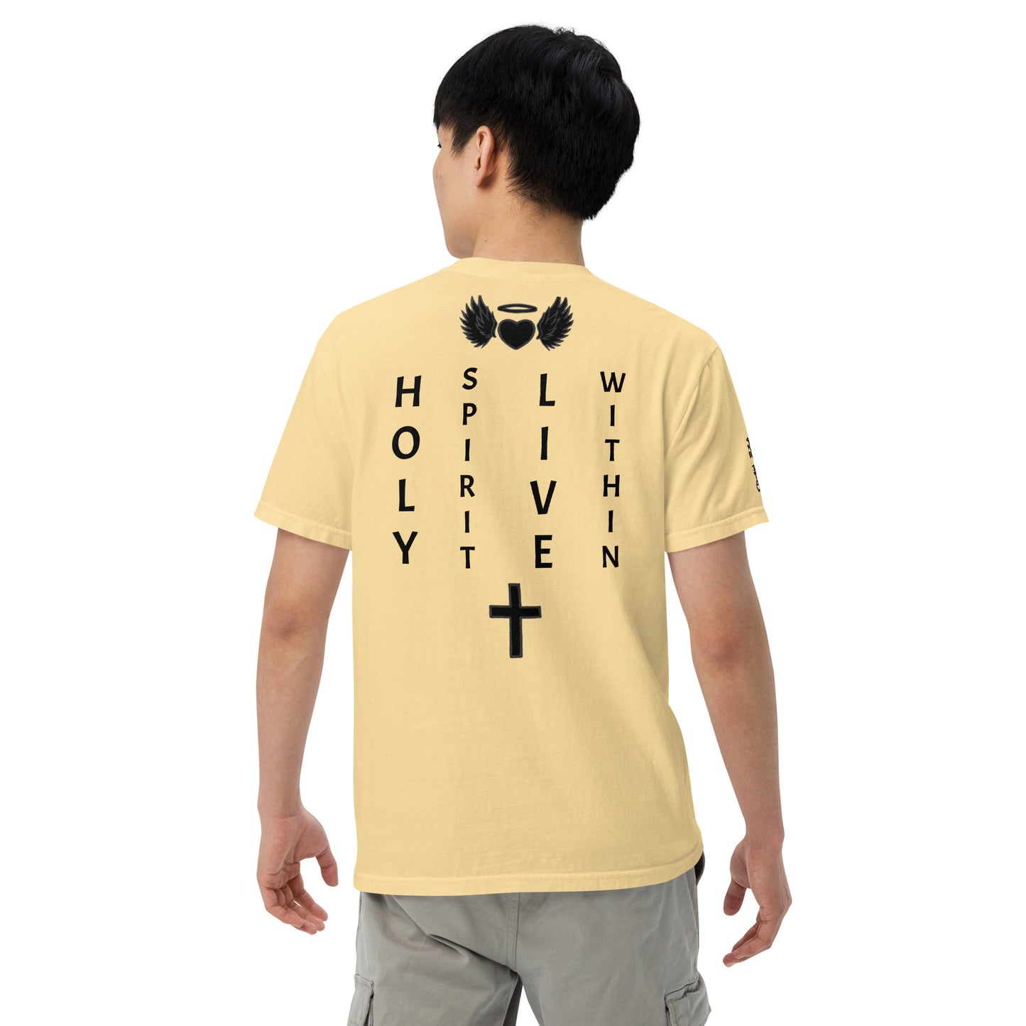 YAHUAH’s Temple S Unisex garment-dyed heavyweight t-shirt