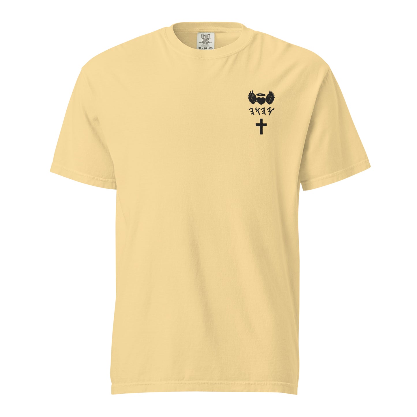 YAHUAH’s Temple S Unisex garment-dyed heavyweight t-shirt