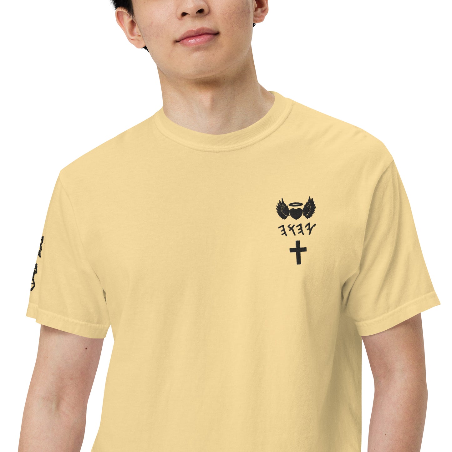 YAHUAH’s Temple S Unisex garment-dyed heavyweight t-shirt
