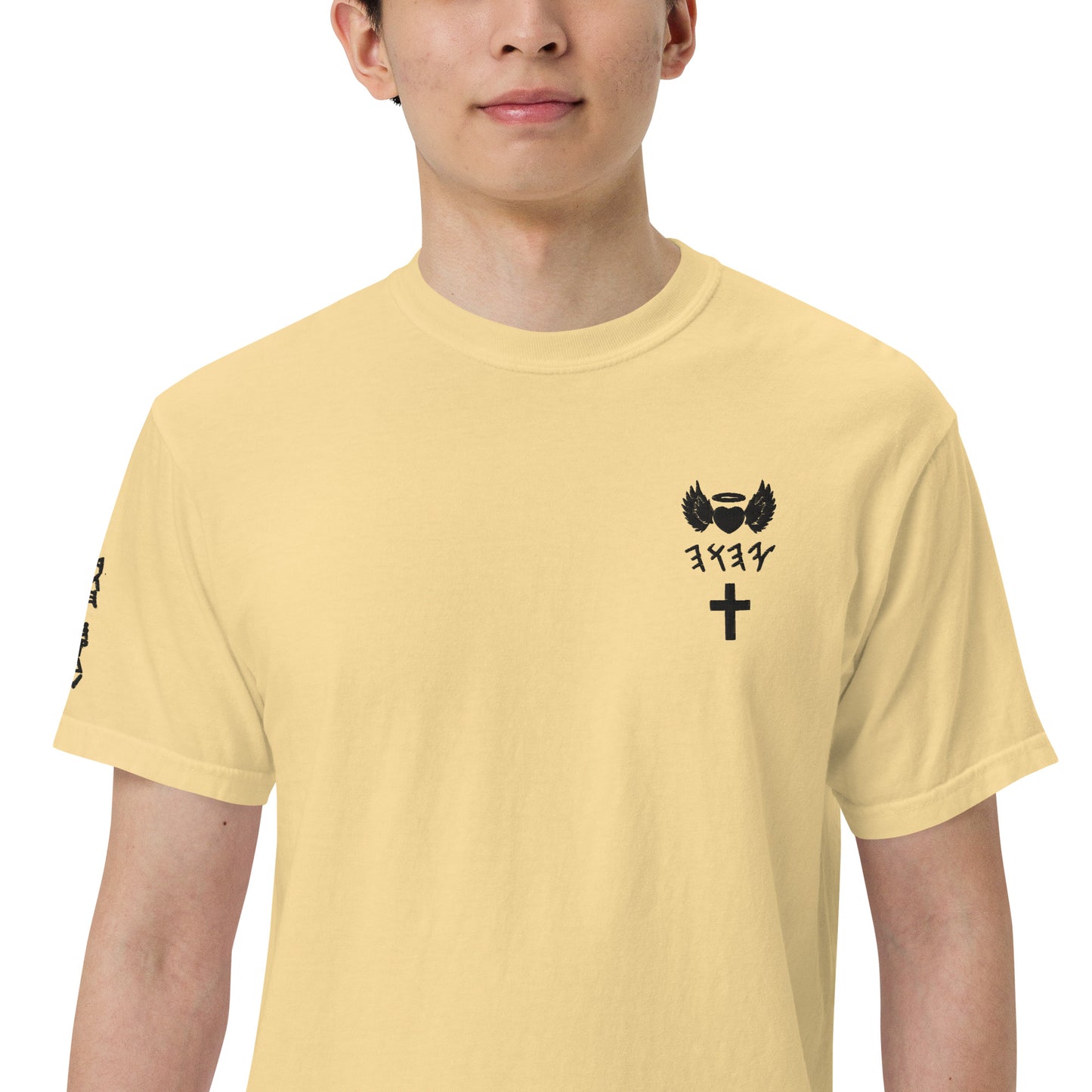 YAHUAH’s Temple S Unisex garment-dyed heavyweight t-shirt