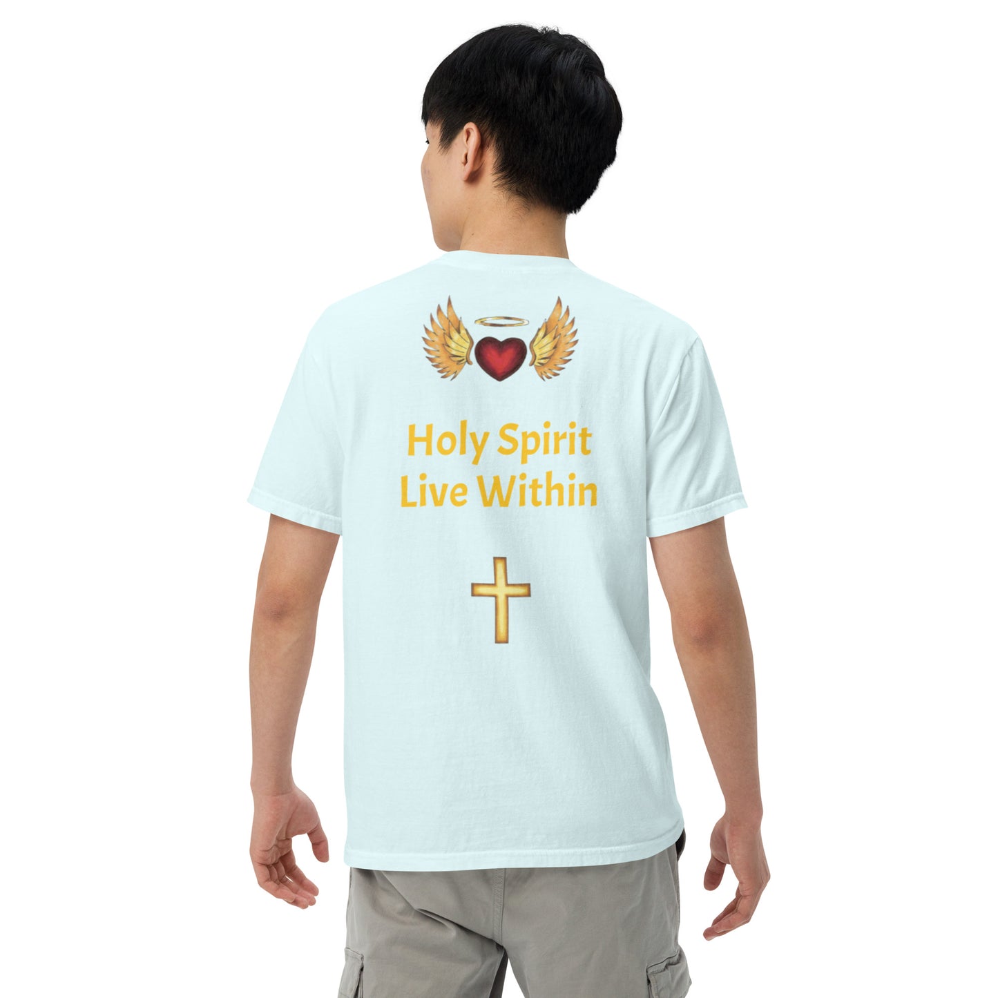 YAHUAH’s Temple S Unisex garment-dyed heavyweight t-shirt