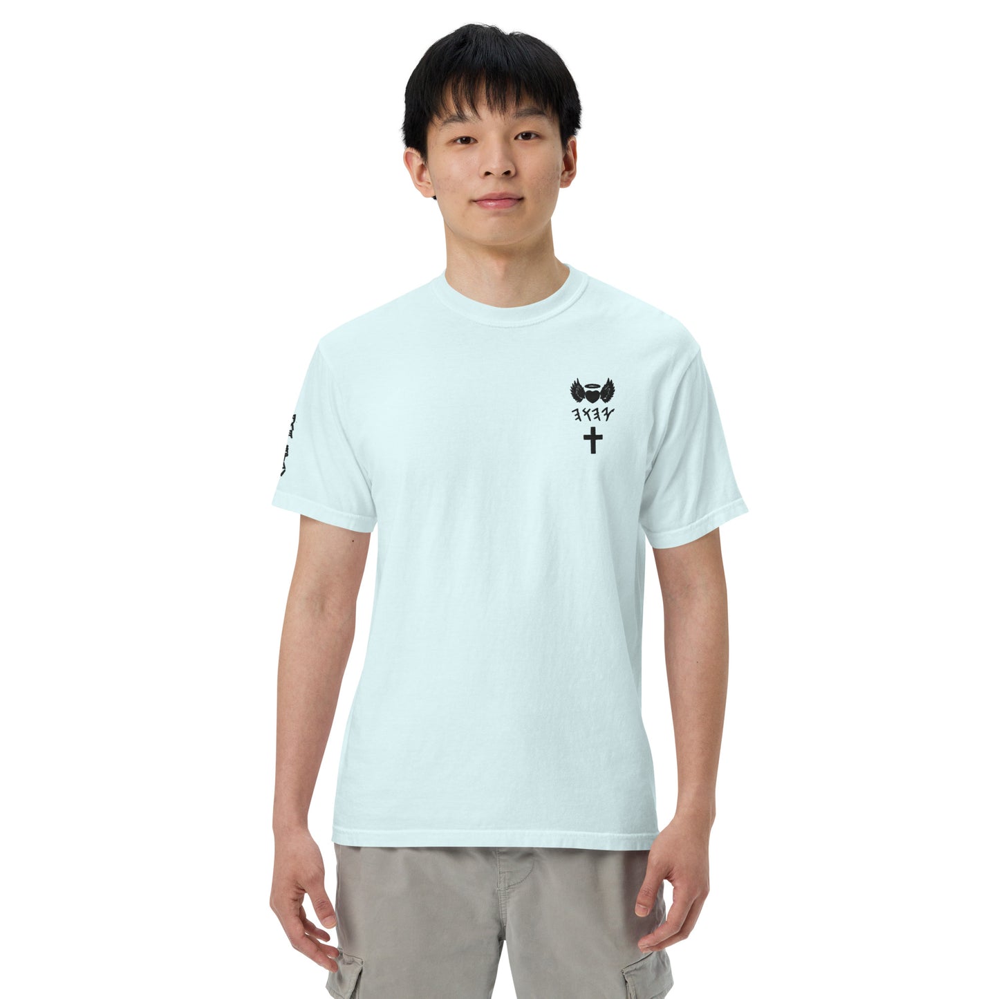YAHUAH’s Temple S Unisex garment-dyed heavyweight t-shirt