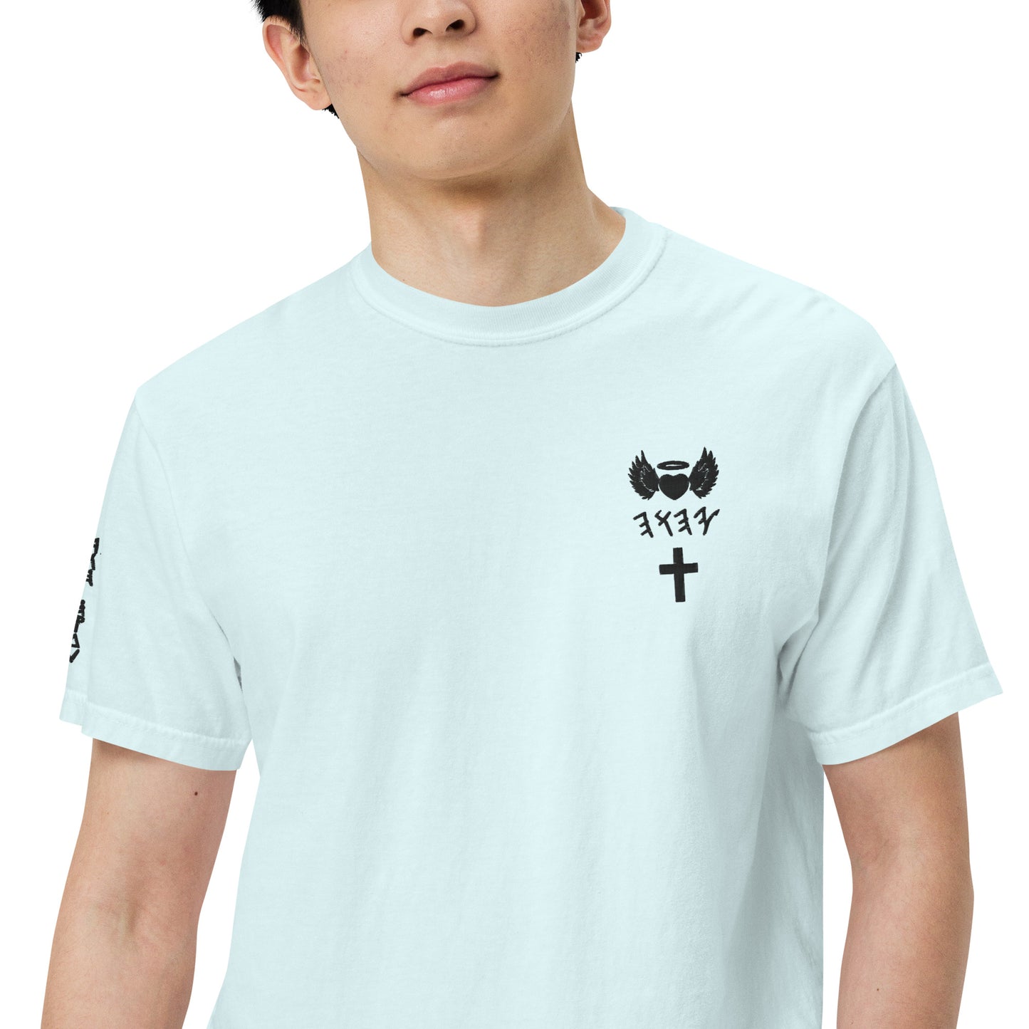 YAHUAH’s Temple S Unisex garment-dyed heavyweight t-shirt