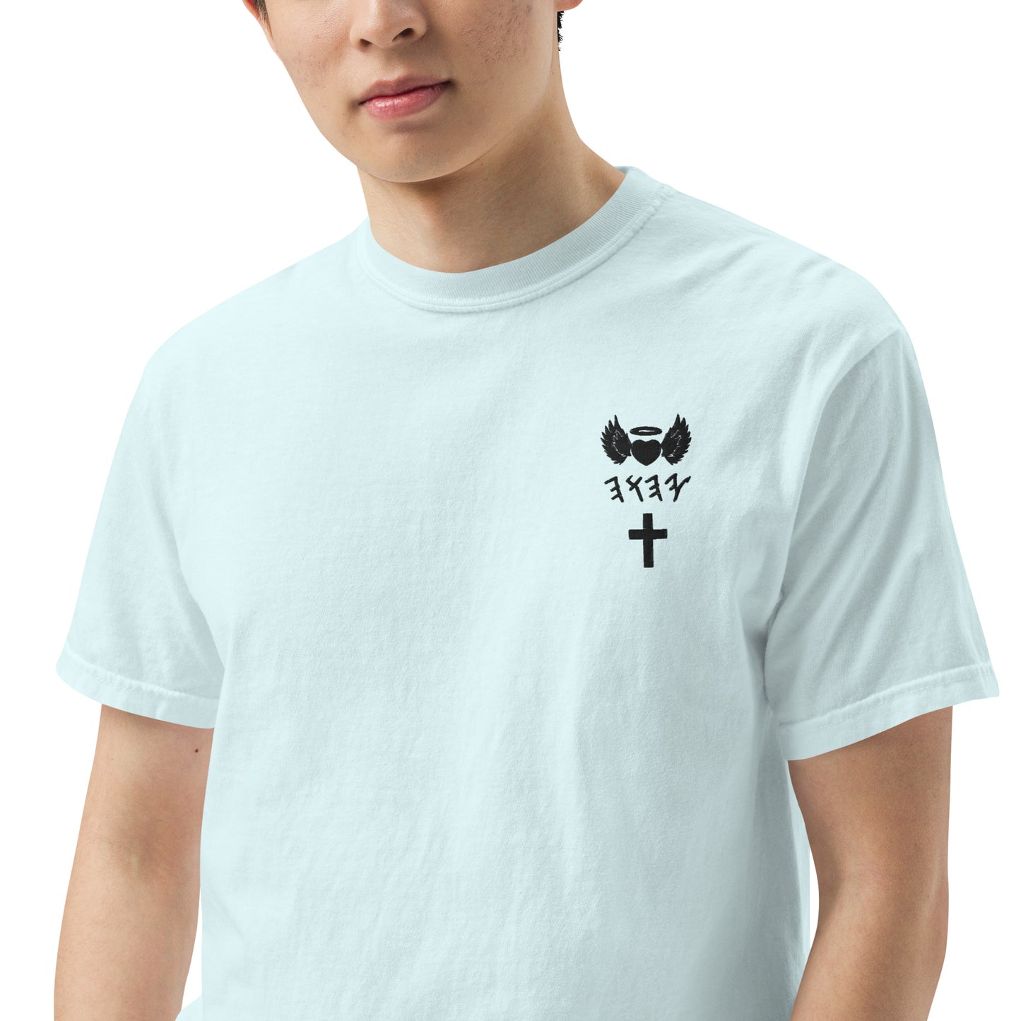 YAHUAH’s Temple S Unisex garment-dyed heavyweight t-shirt