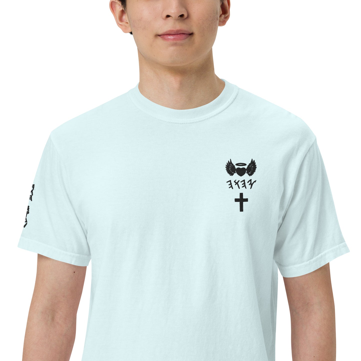 YAHUAH’s Temple S Unisex garment-dyed heavyweight t-shirt
