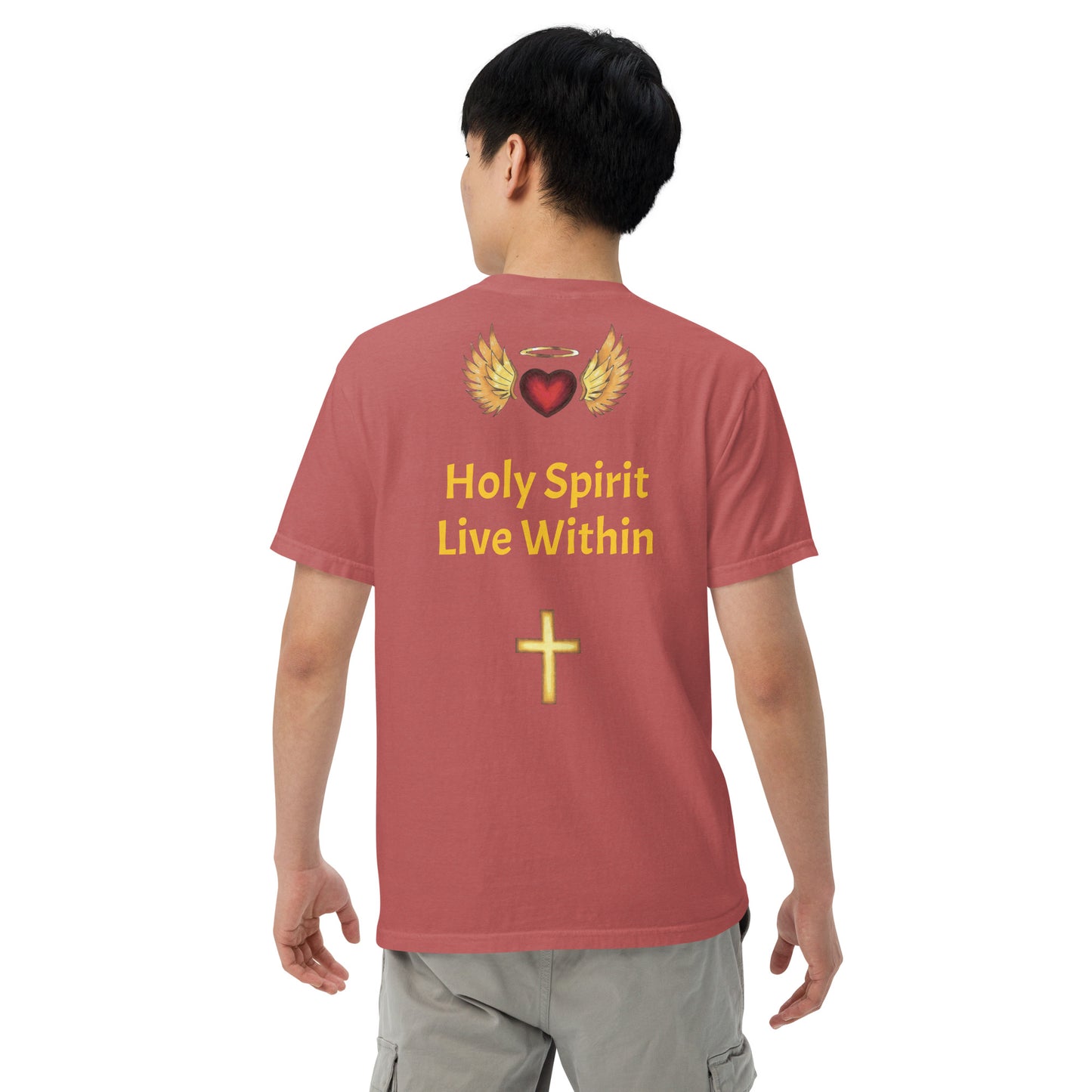 YAHUAH’s Temple S Unisex garment-dyed heavyweight t-shirt