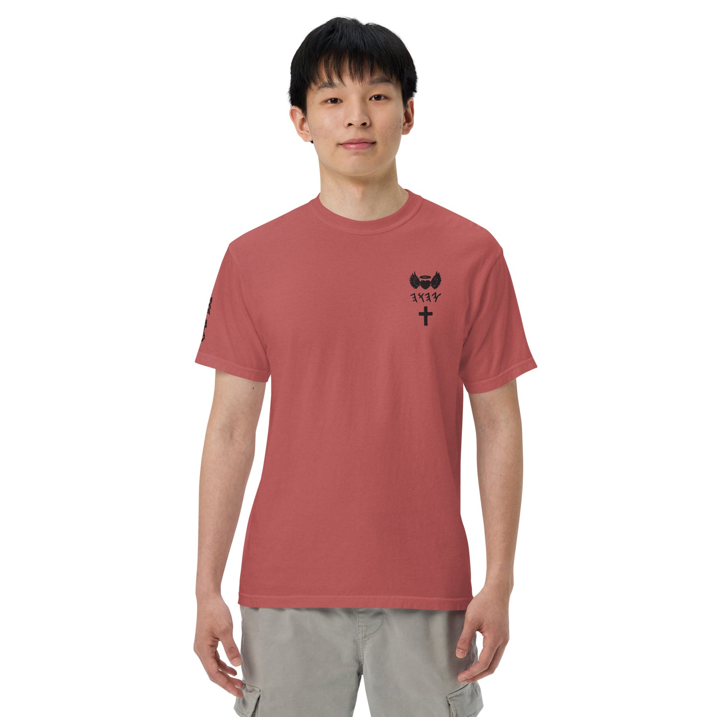 YAHUAH’s Temple S Unisex garment-dyed heavyweight t-shirt