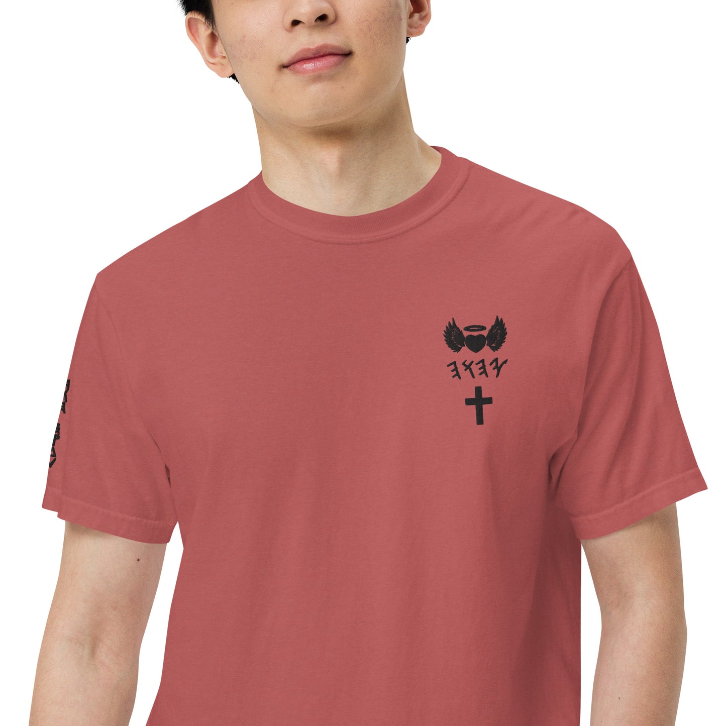 YAHUAH’s Temple S Unisex garment-dyed heavyweight t-shirt