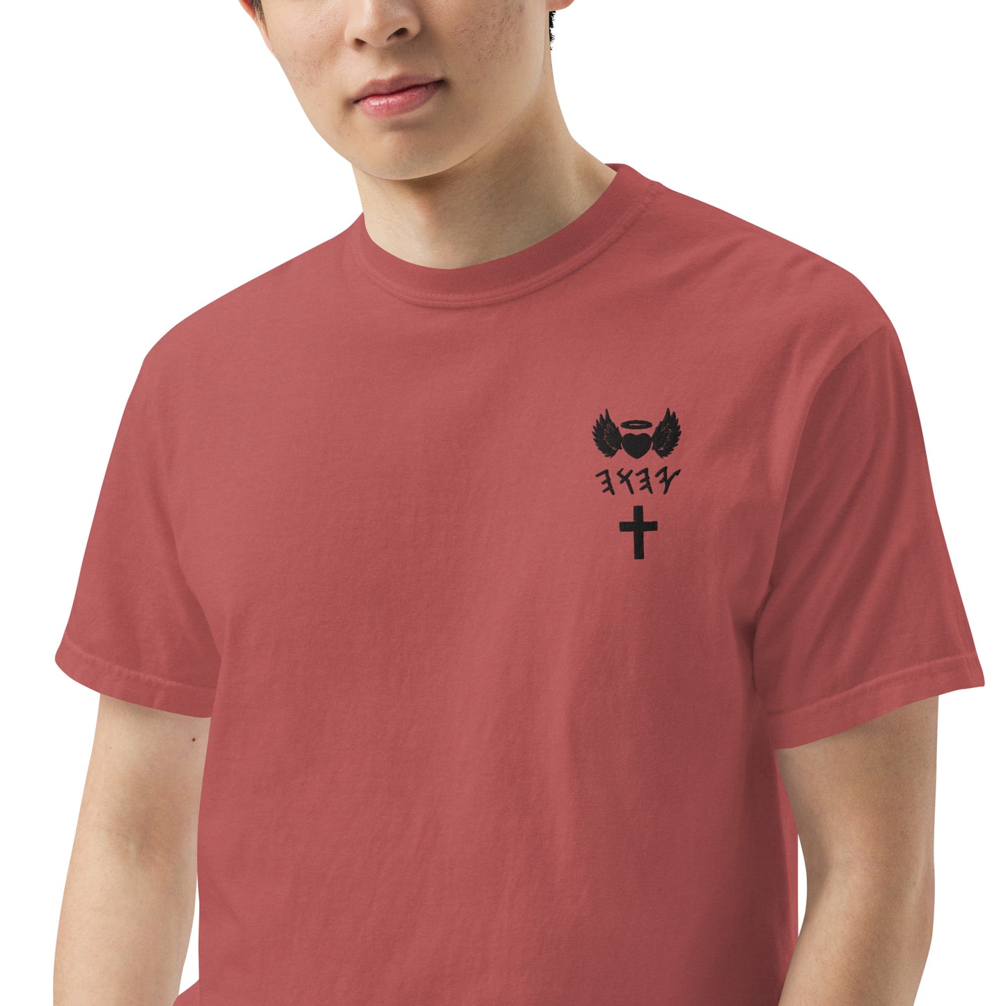 YAHUAH’s Temple S Unisex garment-dyed heavyweight t-shirt