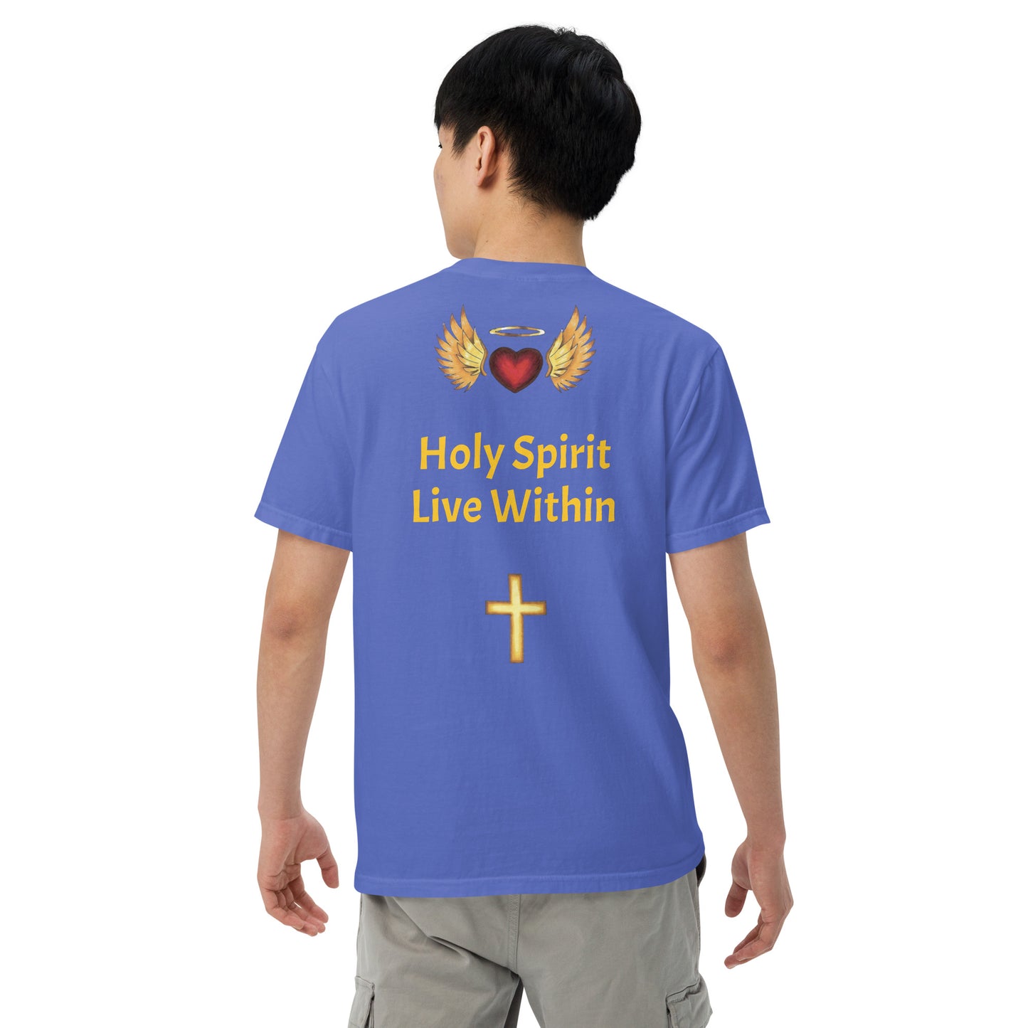 YAHUAH’s Temple S Unisex garment-dyed heavyweight t-shirt