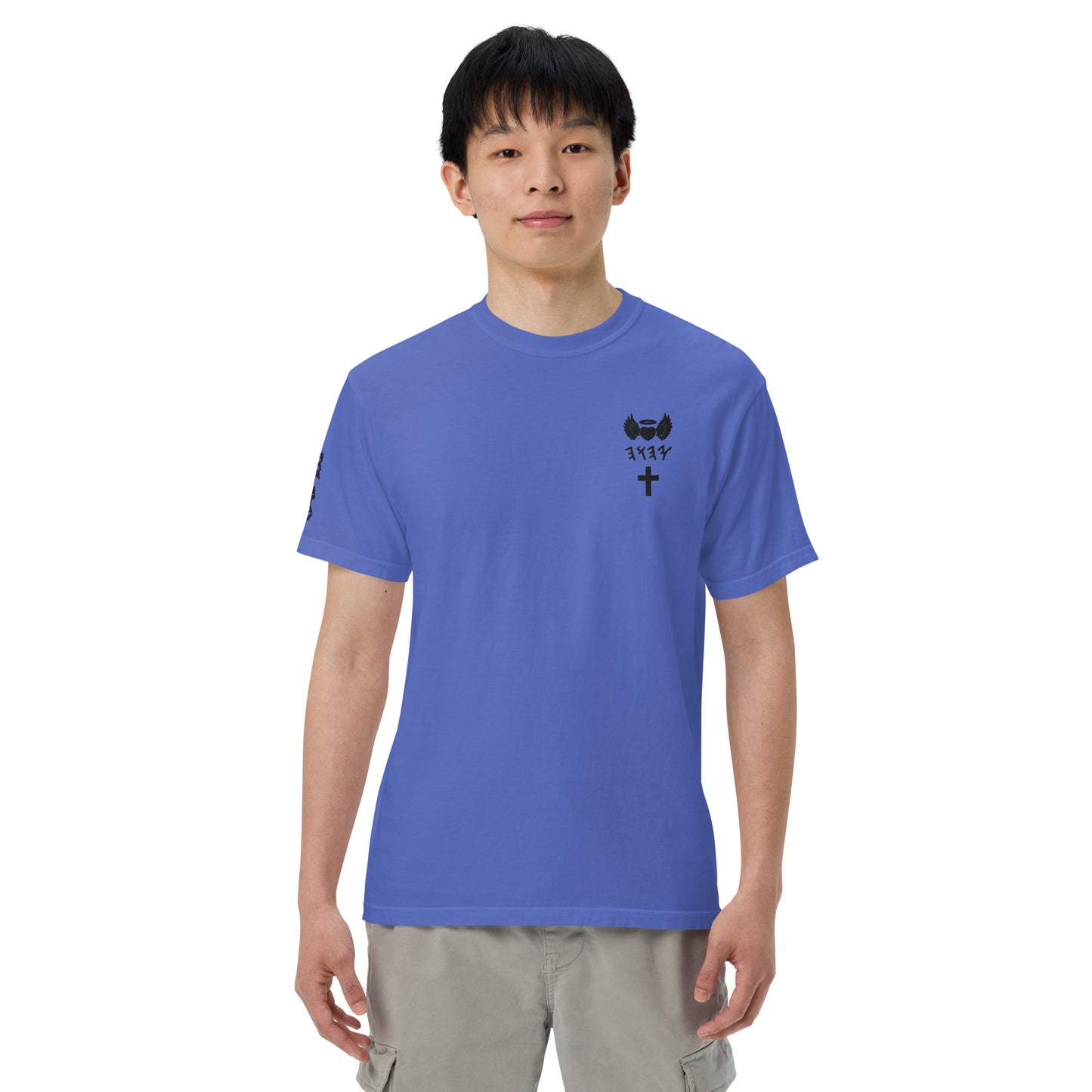 YAHUAH’s Temple S Unisex garment-dyed heavyweight t-shirt
