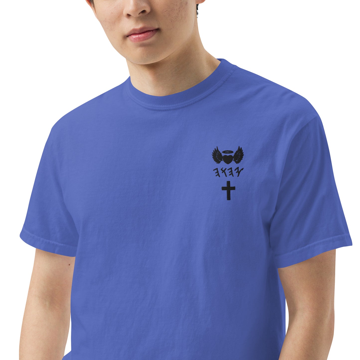 YAHUAH’s Temple S Unisex garment-dyed heavyweight t-shirt