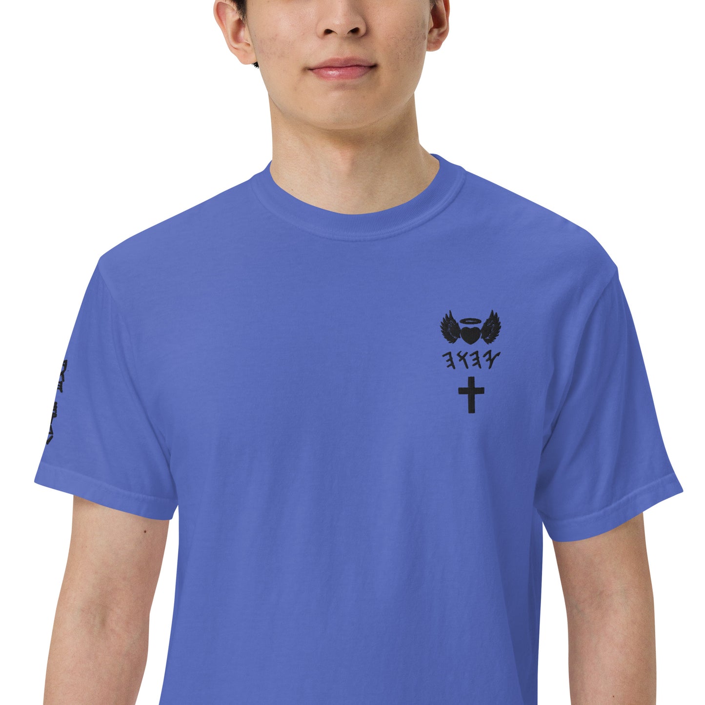 YAHUAH’s Temple S Unisex garment-dyed heavyweight t-shirt