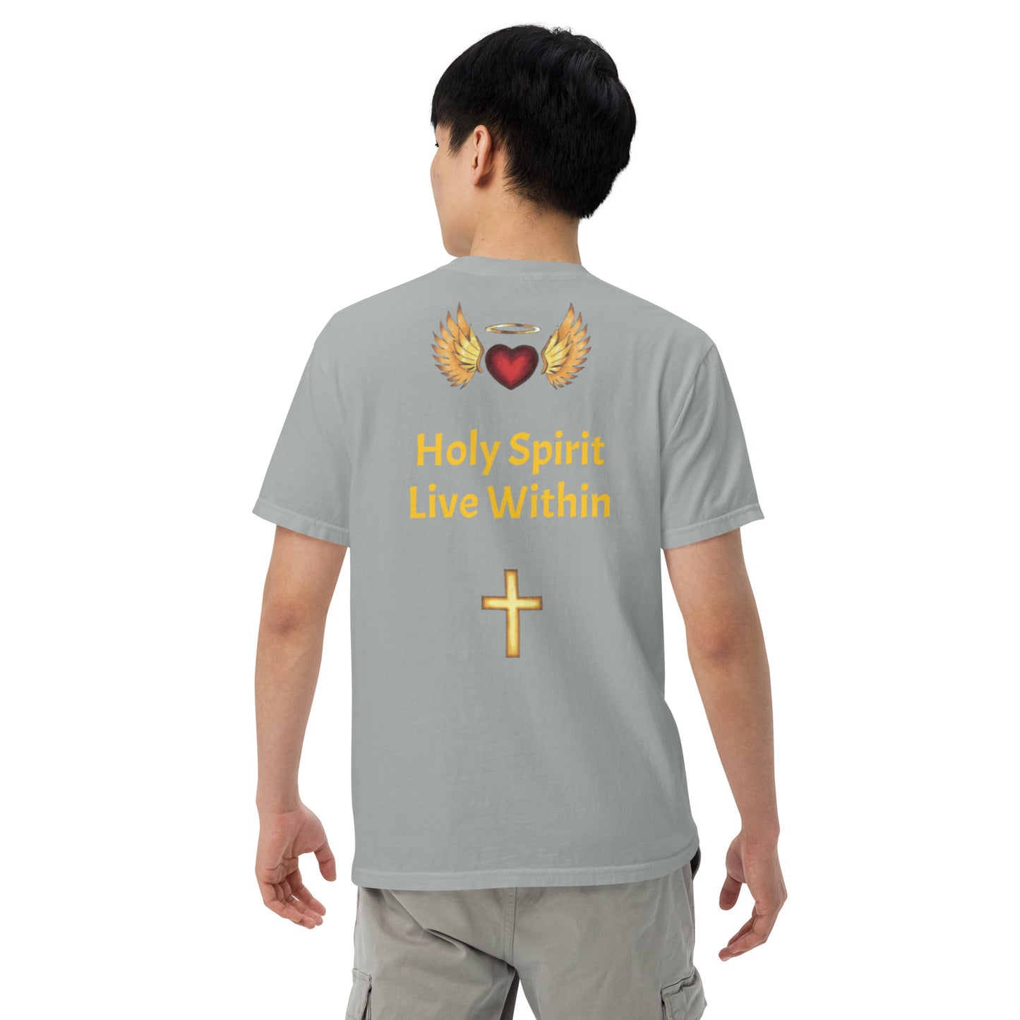 YAHUAH’s Temple S Unisex garment-dyed heavyweight t-shirt