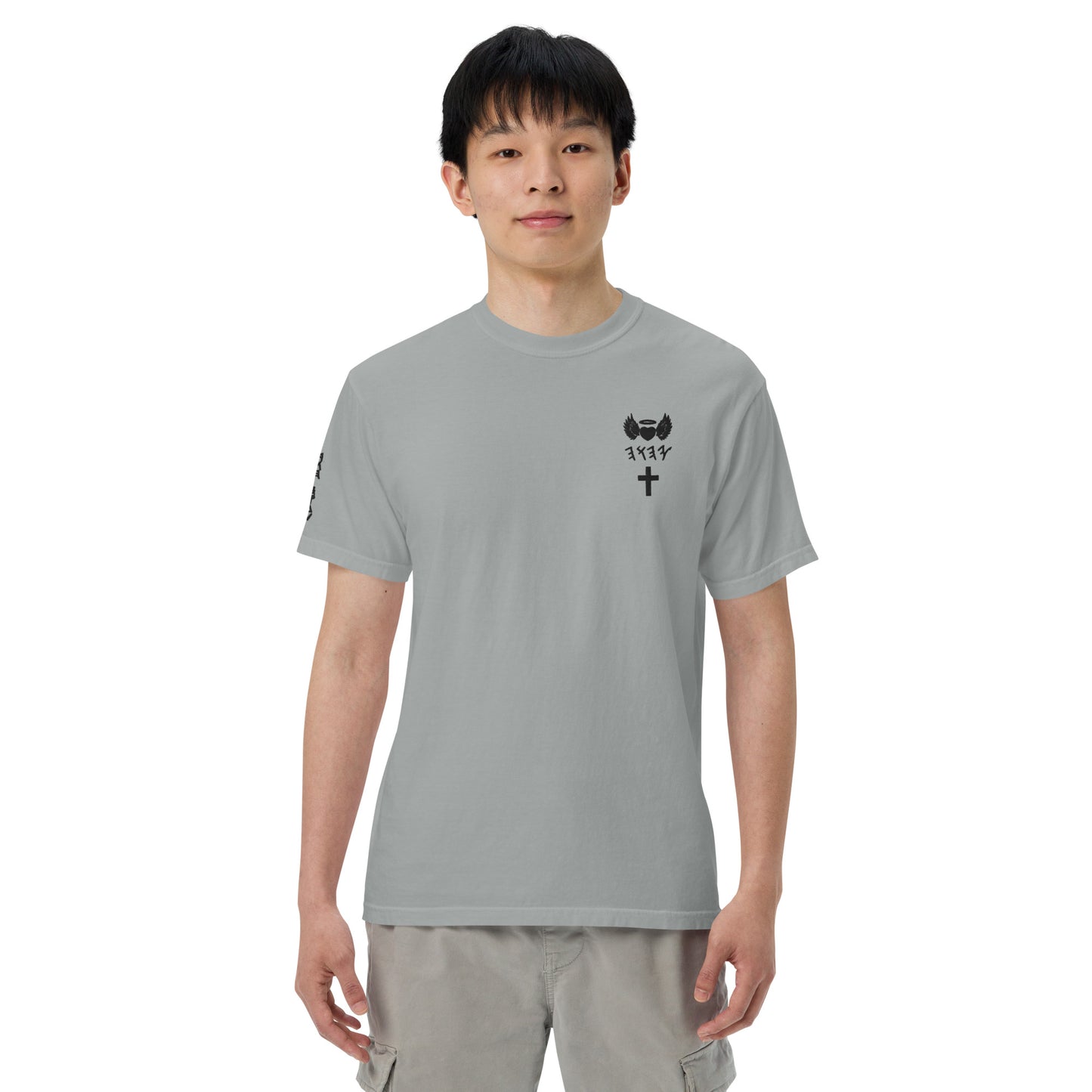 YAHUAH’s Temple S Unisex garment-dyed heavyweight t-shirt