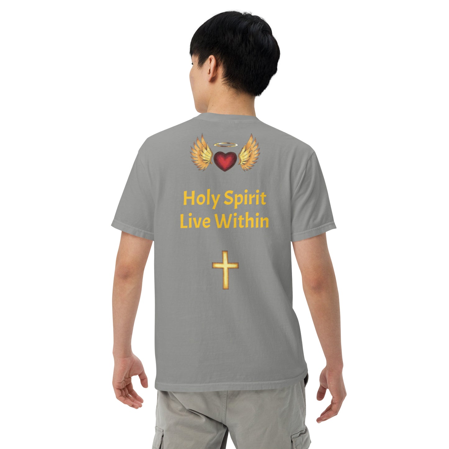 YAHUAH’s Temple S Unisex garment-dyed heavyweight t-shirt